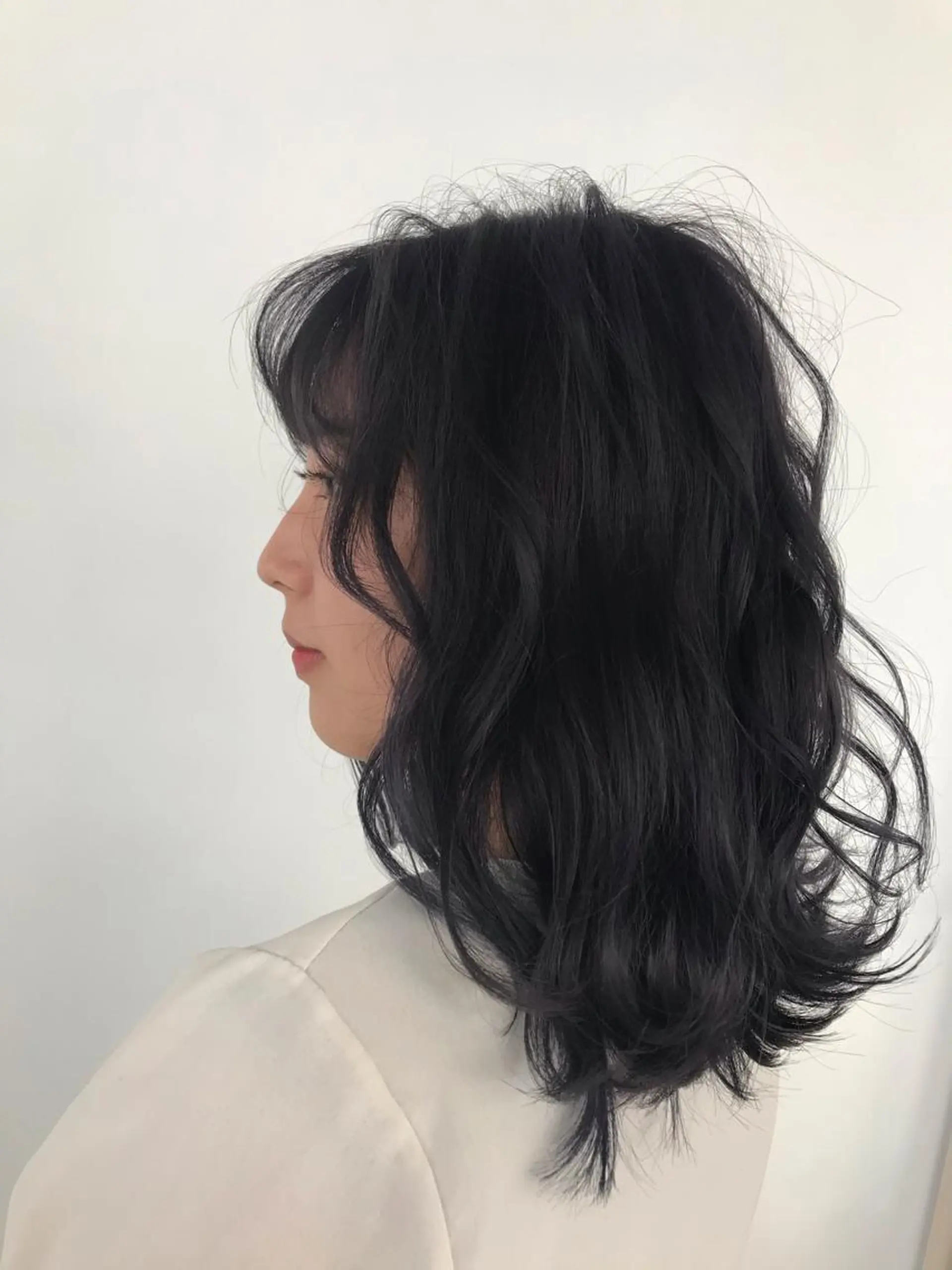 セミロング カラー KOOKI スティードトーキョーのヘアスタイル