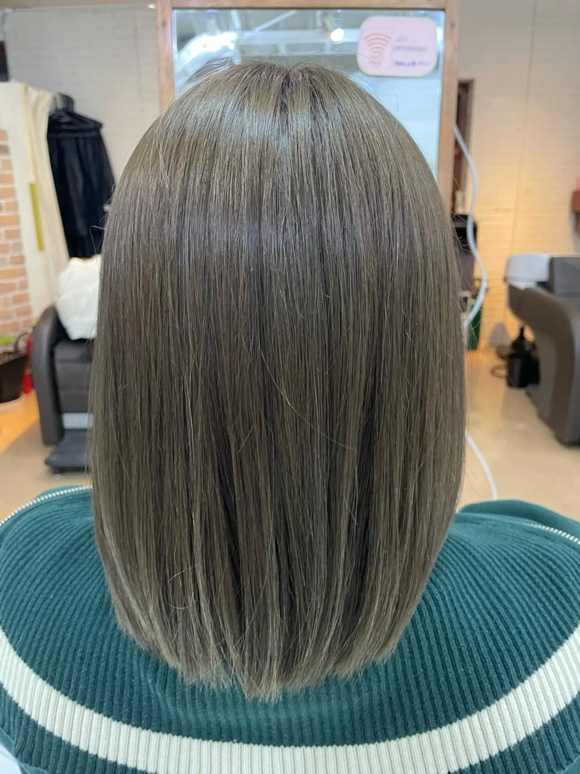 ミディアム ハイライト 大山 透輝のヘアスタイル