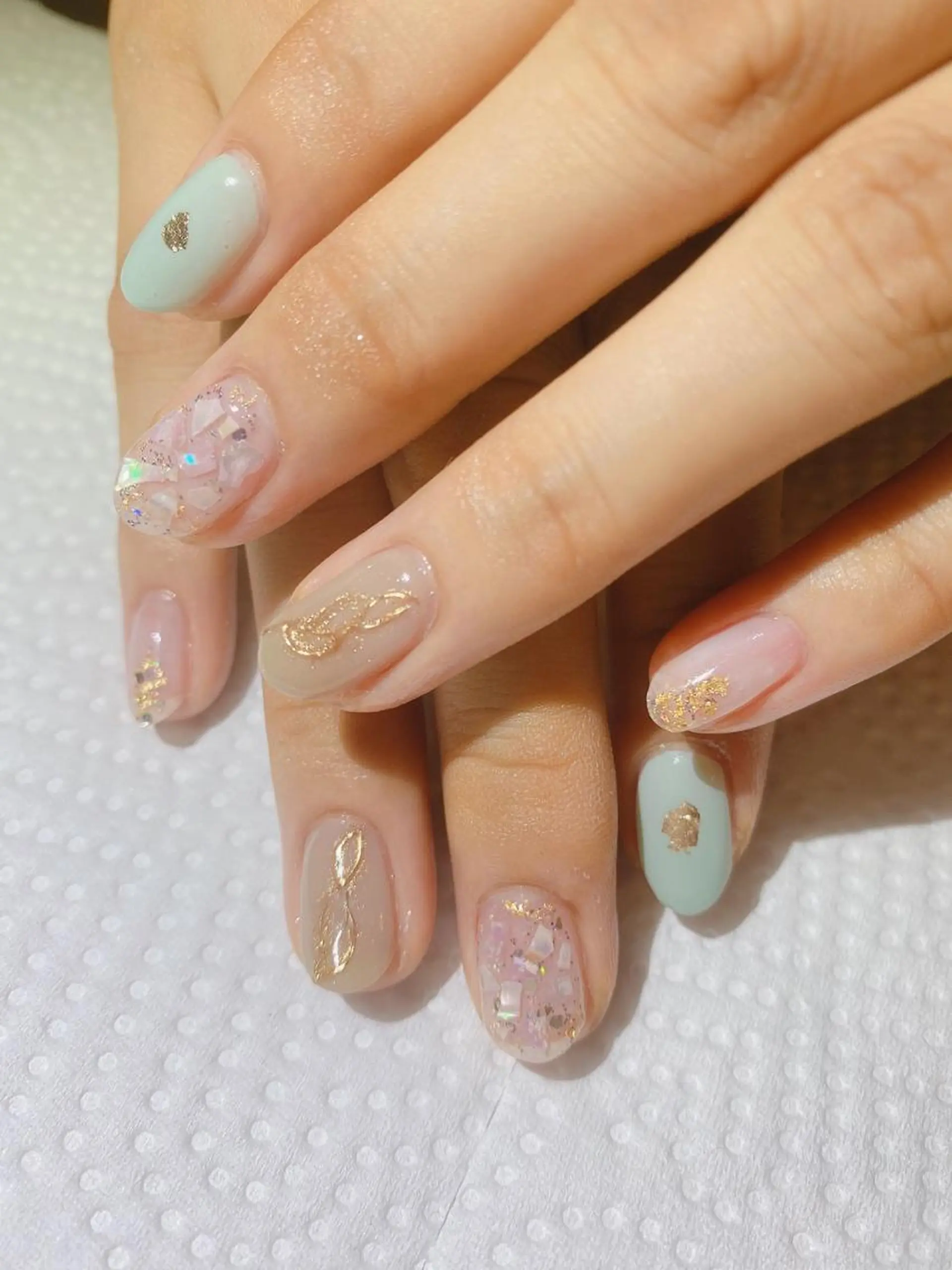 ミディアム shandy nailのネイルデザイン