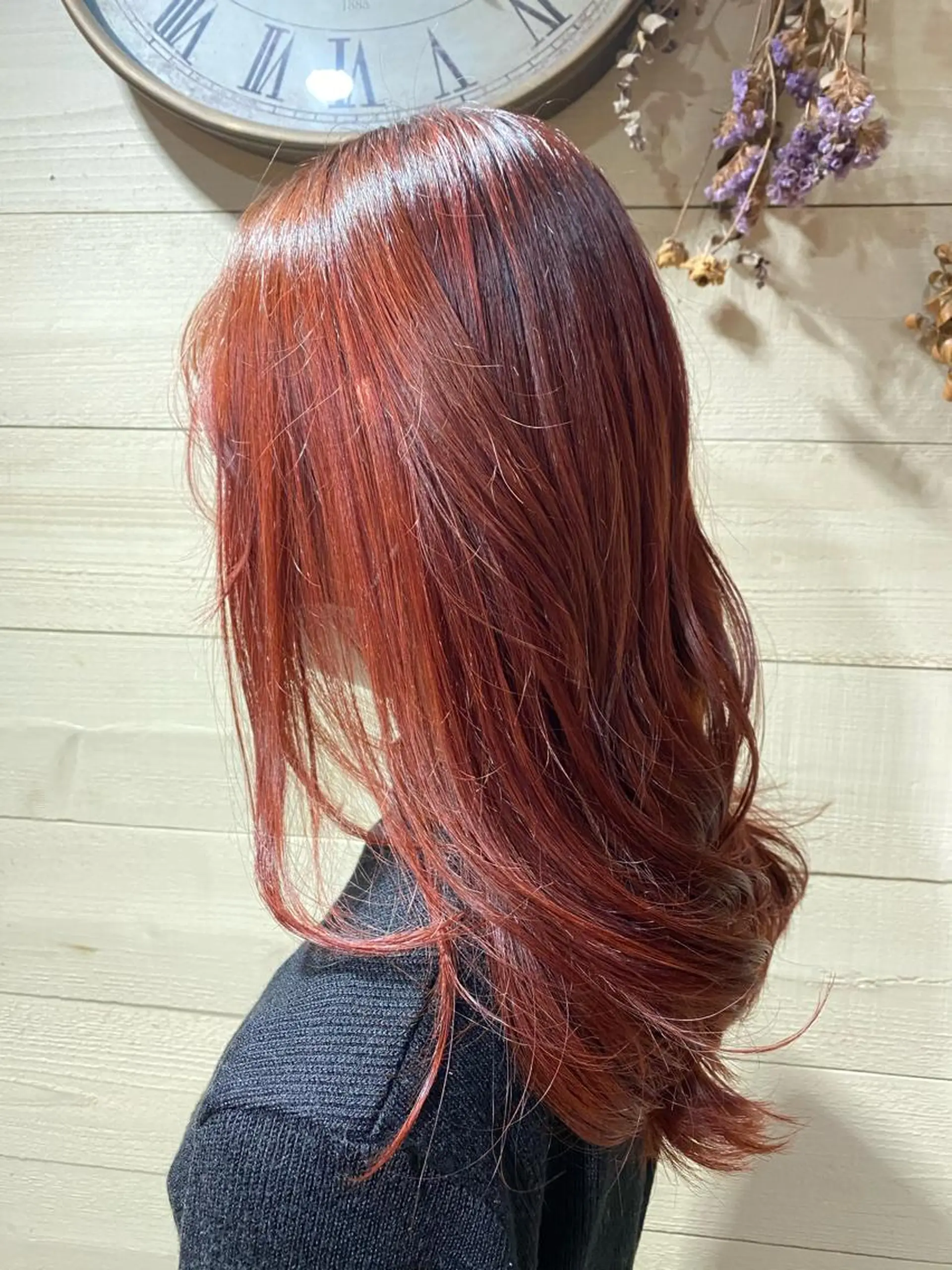 ロング カラー ミズタ マイのヘアスタイル