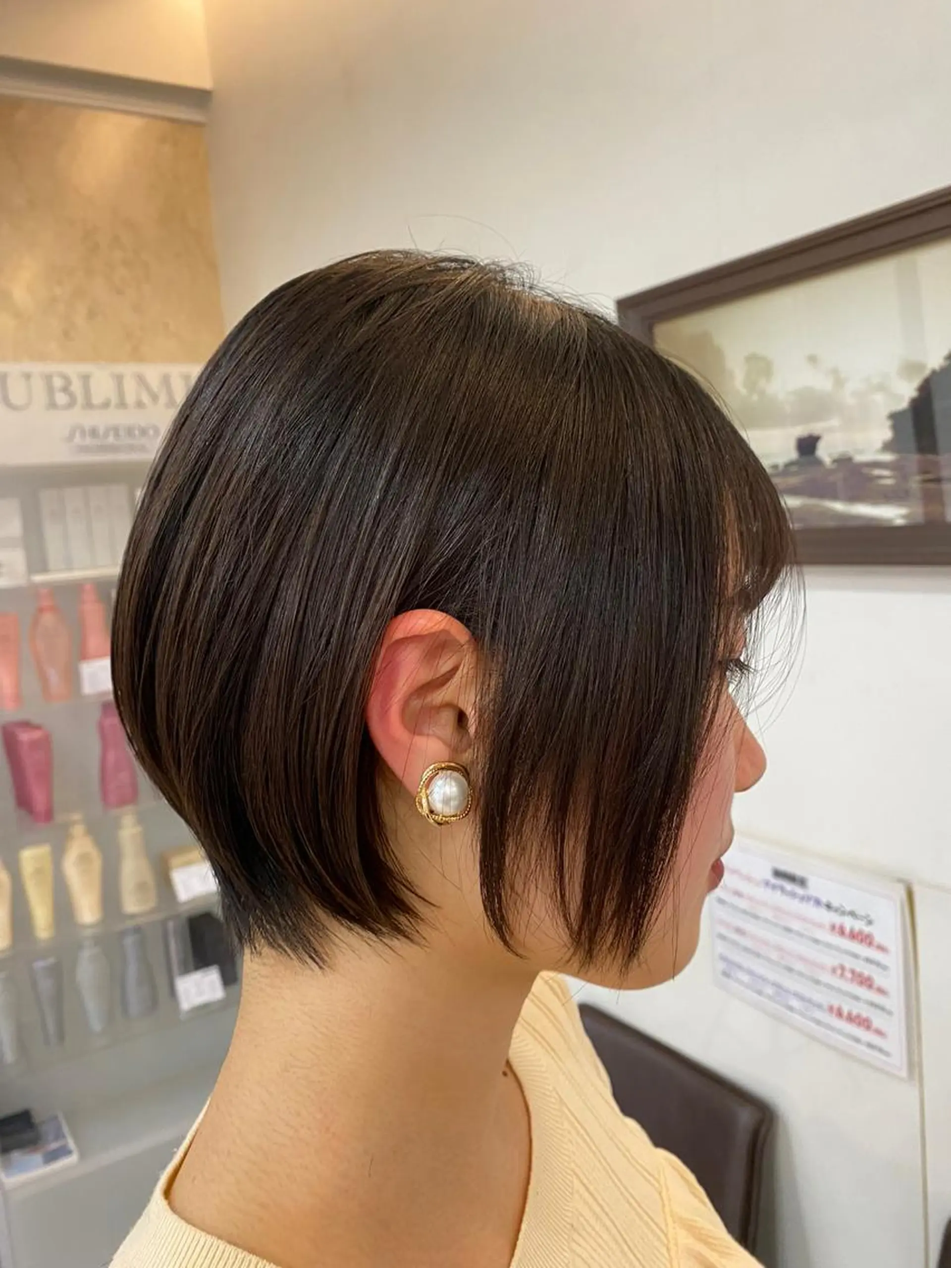 ショート ショートヘア カット トリートメント 《大人気髪質改善》 プログレス国分寺店のヘアスタイル