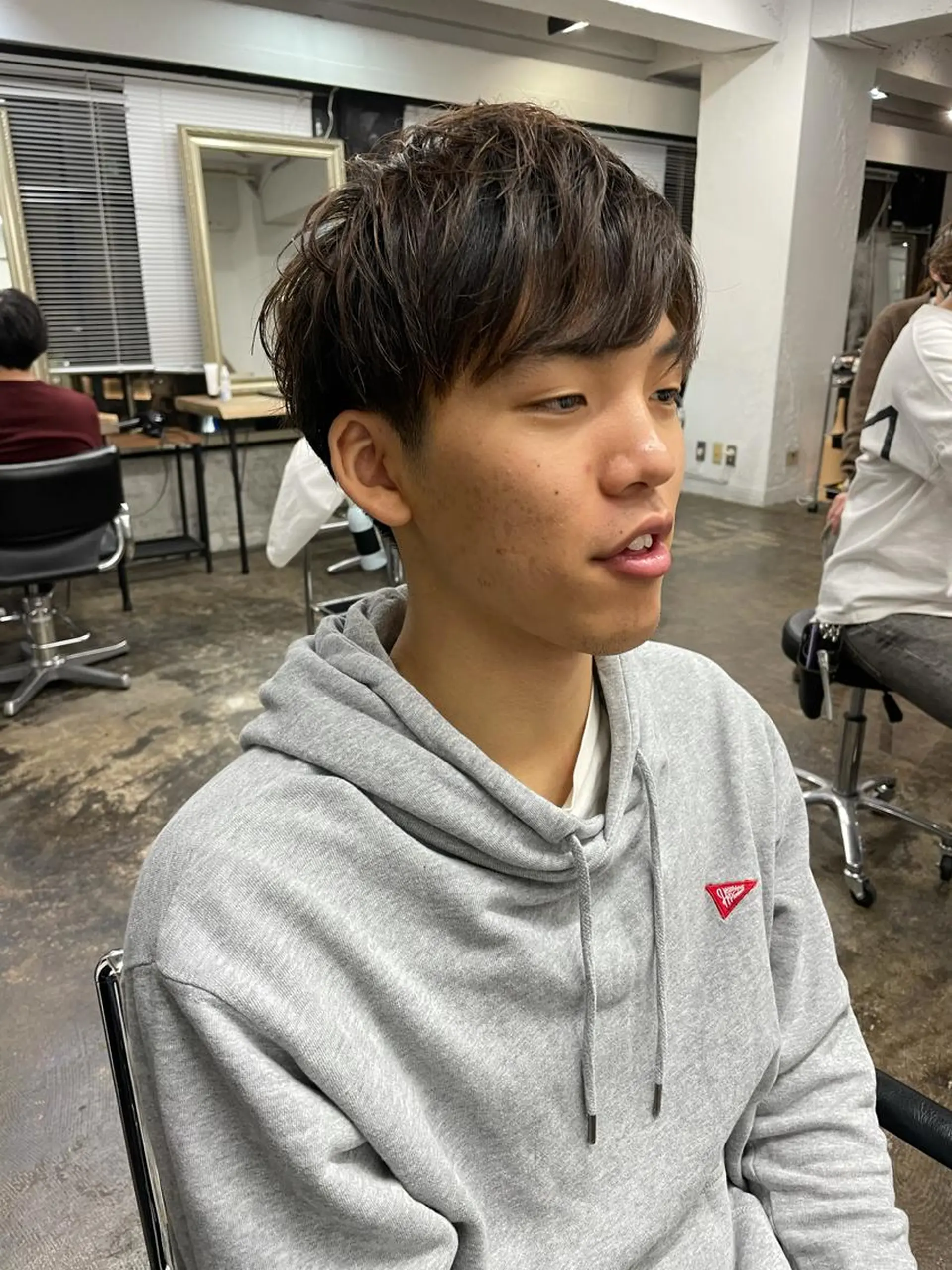 ショート メンズ warme所属・メンズパーマ メンズ特化ryoのヘアスタイル