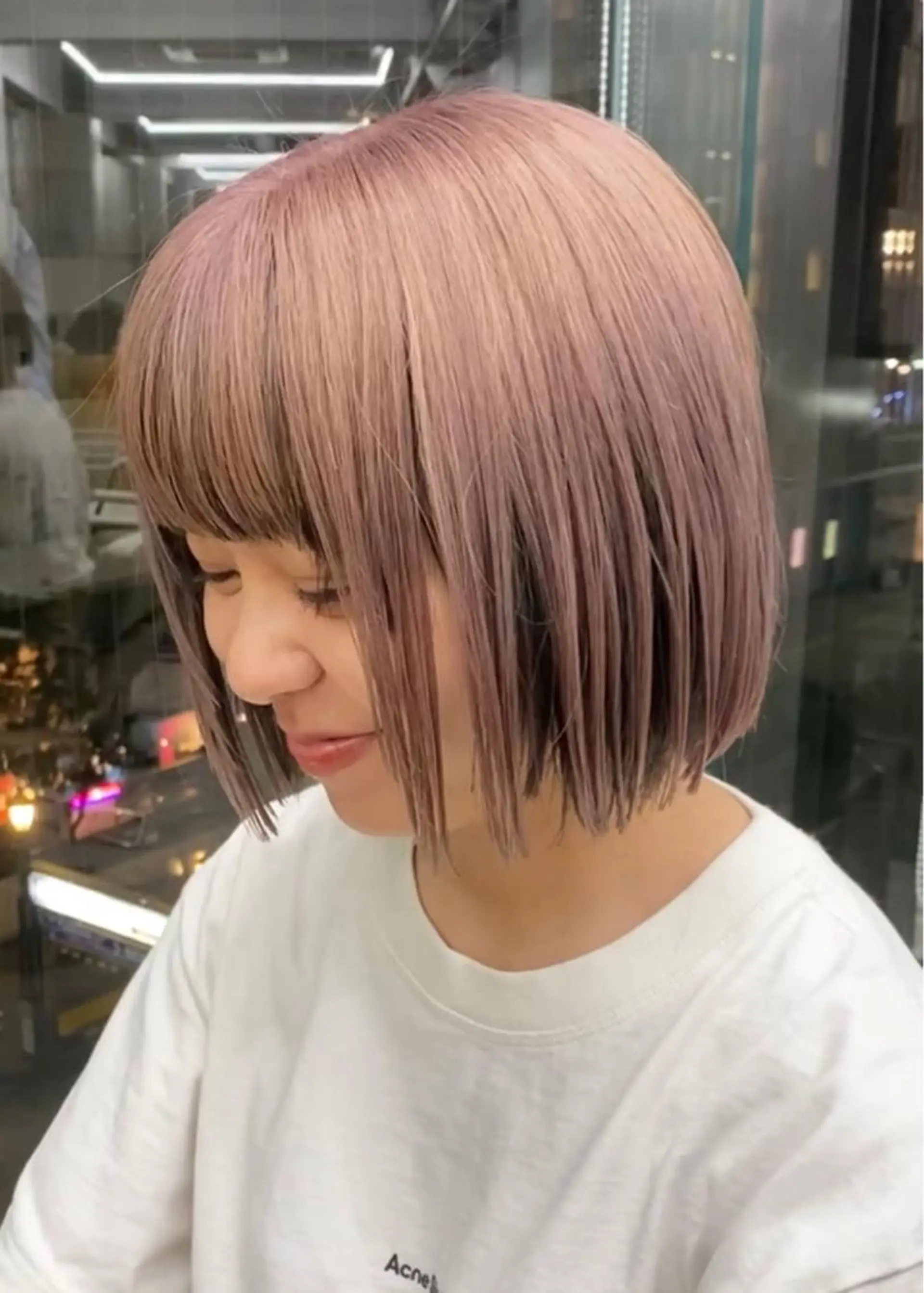 ミディアム カラー 無料カットモデル募集 🌱ひょうがのヘアスタイル