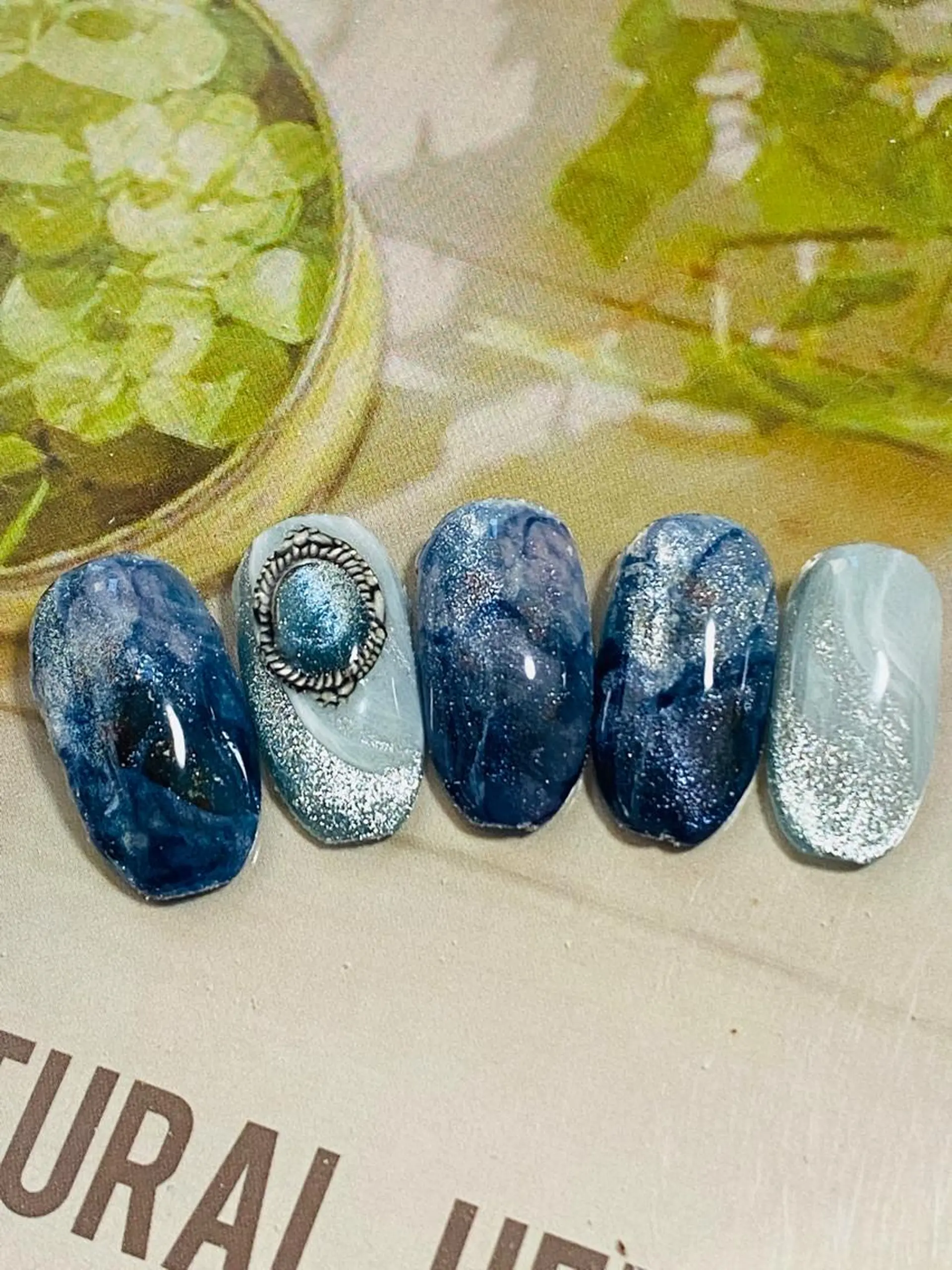 ネイル カジュアル ニュアンスネイル 自宅ネイルサロン ♦️nuance♦️のネイルデザイン