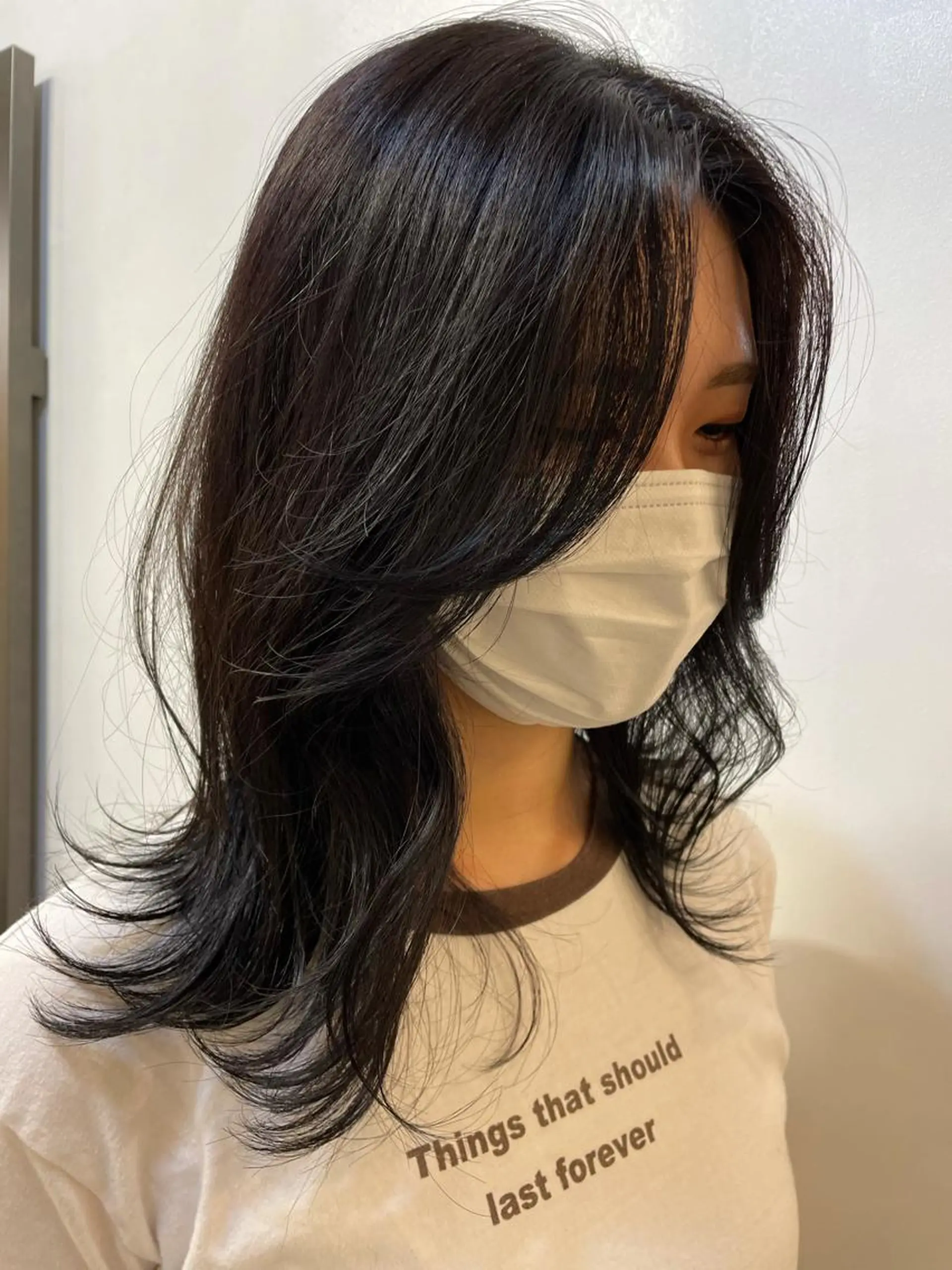 ミディアム カットモデル募集 長谷川のヘアスタイル