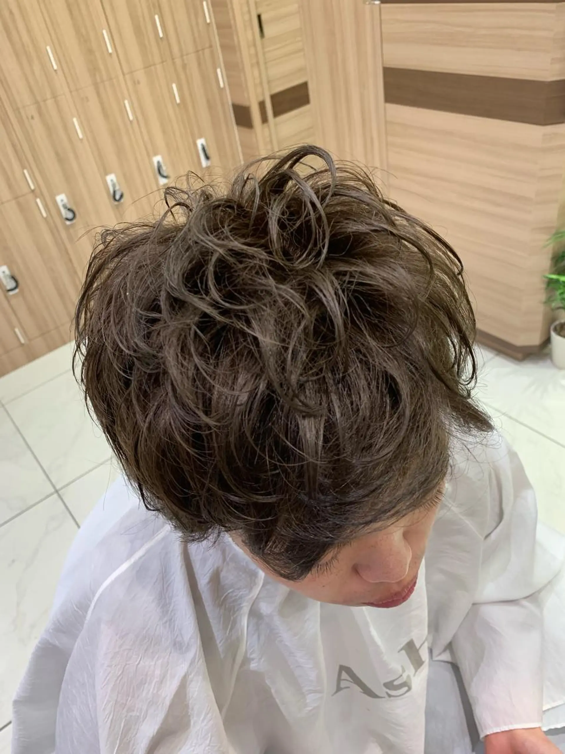 パーマ メンズ カットカラーモデル 募集中店長　伊熊祐紀のヘアスタイル