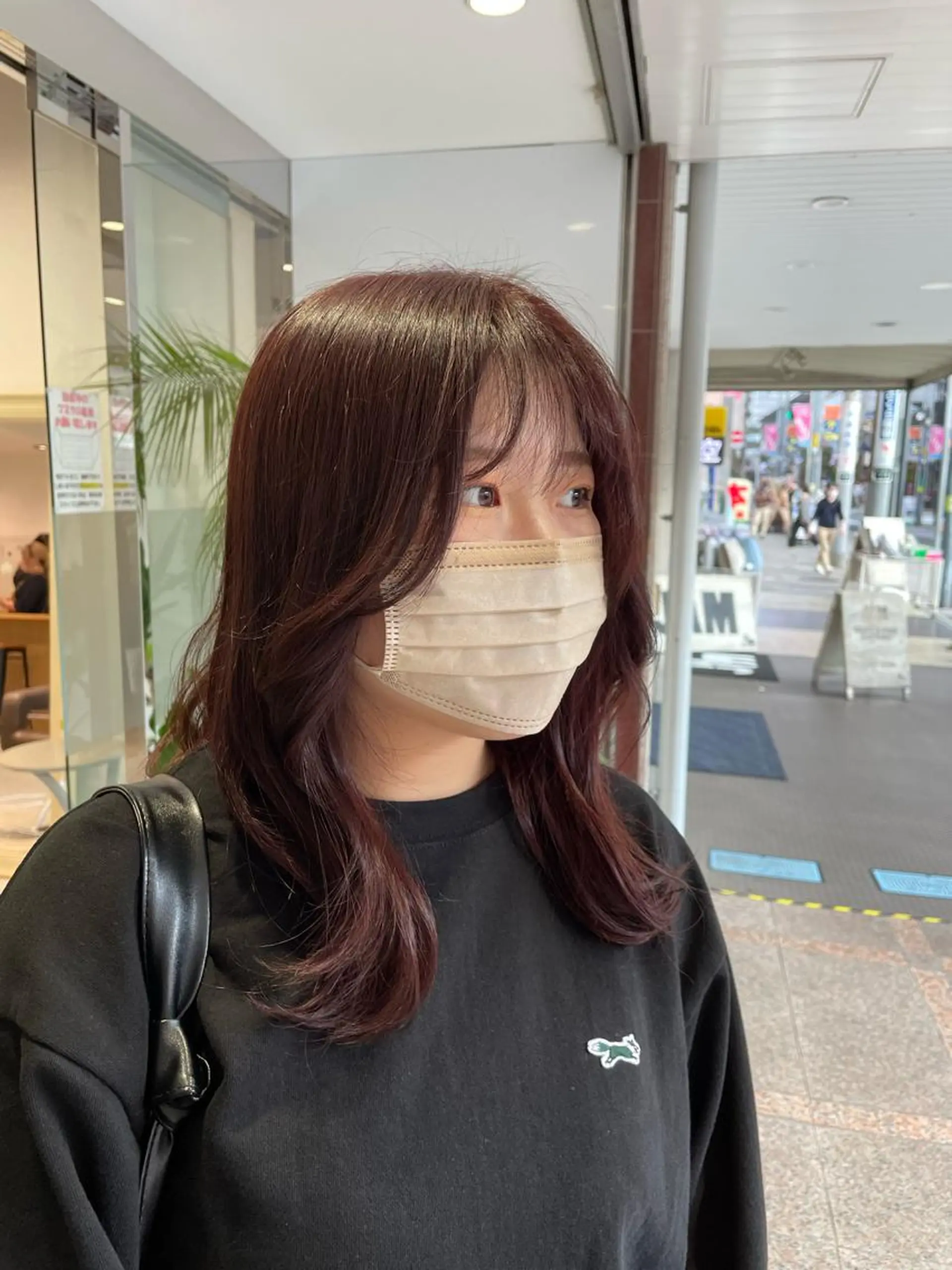 カラー ブラウンカラー レッドカラー ピンクカラー🎀/ ミルクティー🍼花音のヘアスタイル