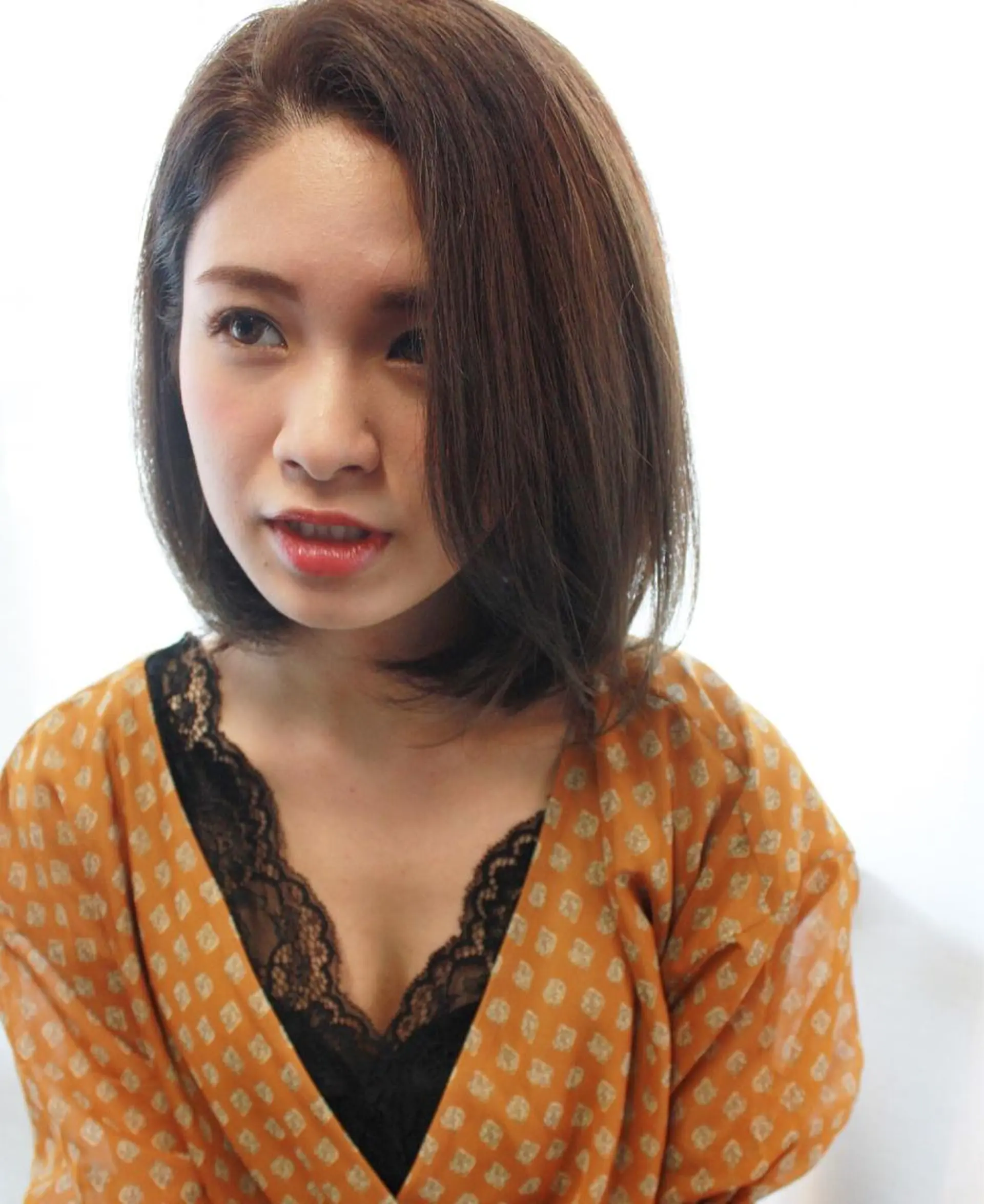 ミディアム カラー パーマ ブリーチ イルミナカラー 髪質改善 トリートメント tuuli トゥーリのヘアスタイル