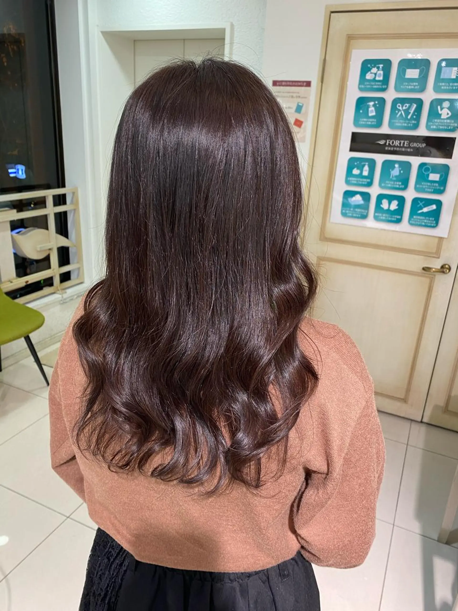 ロング カラー ヘアアレンジ 透明感カラー 古山 結季🌙🖤のヘアスタイル