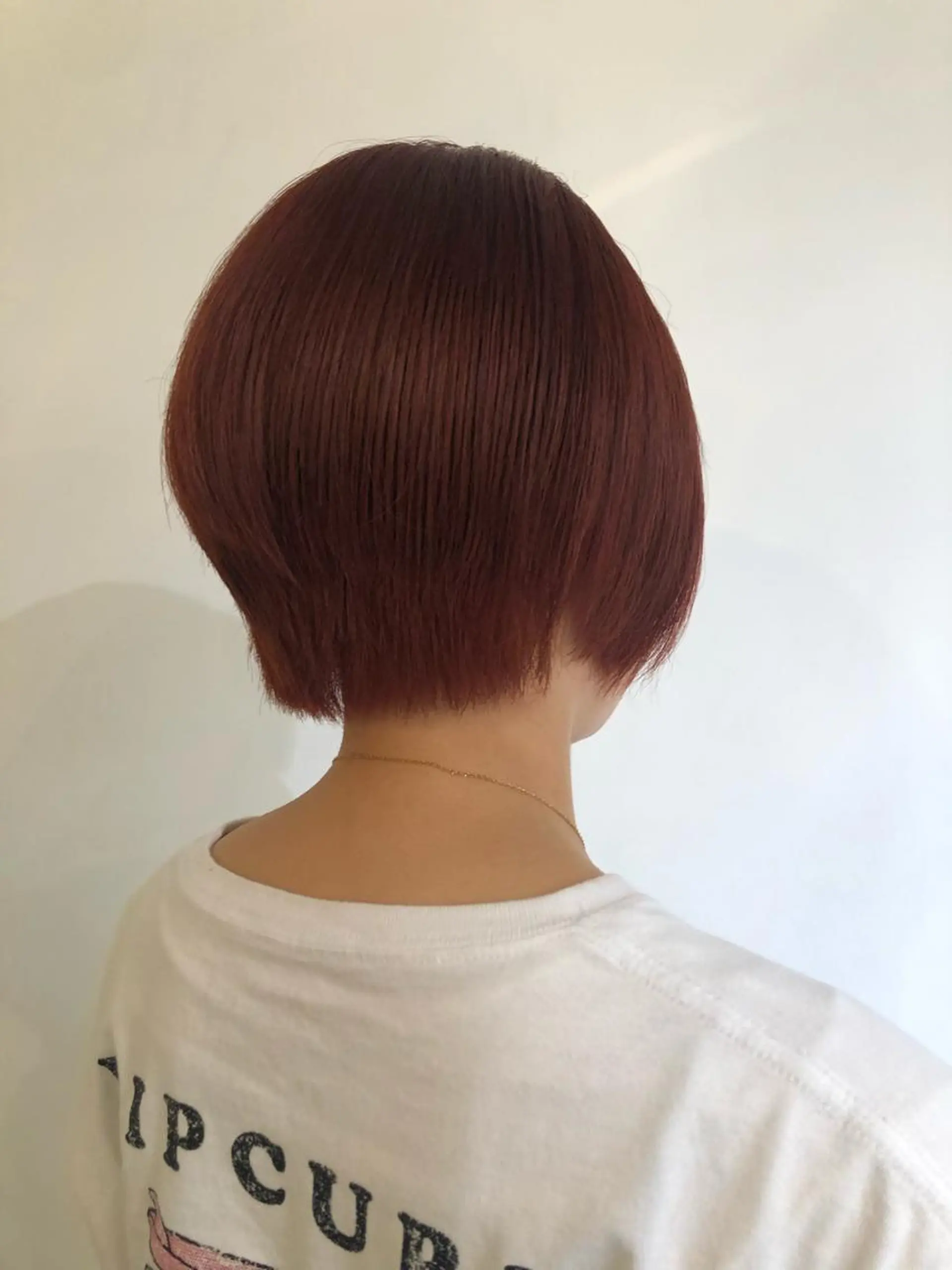 カラー ブリーチカラー🎀 韓国風/寺門美優のヘアスタイル