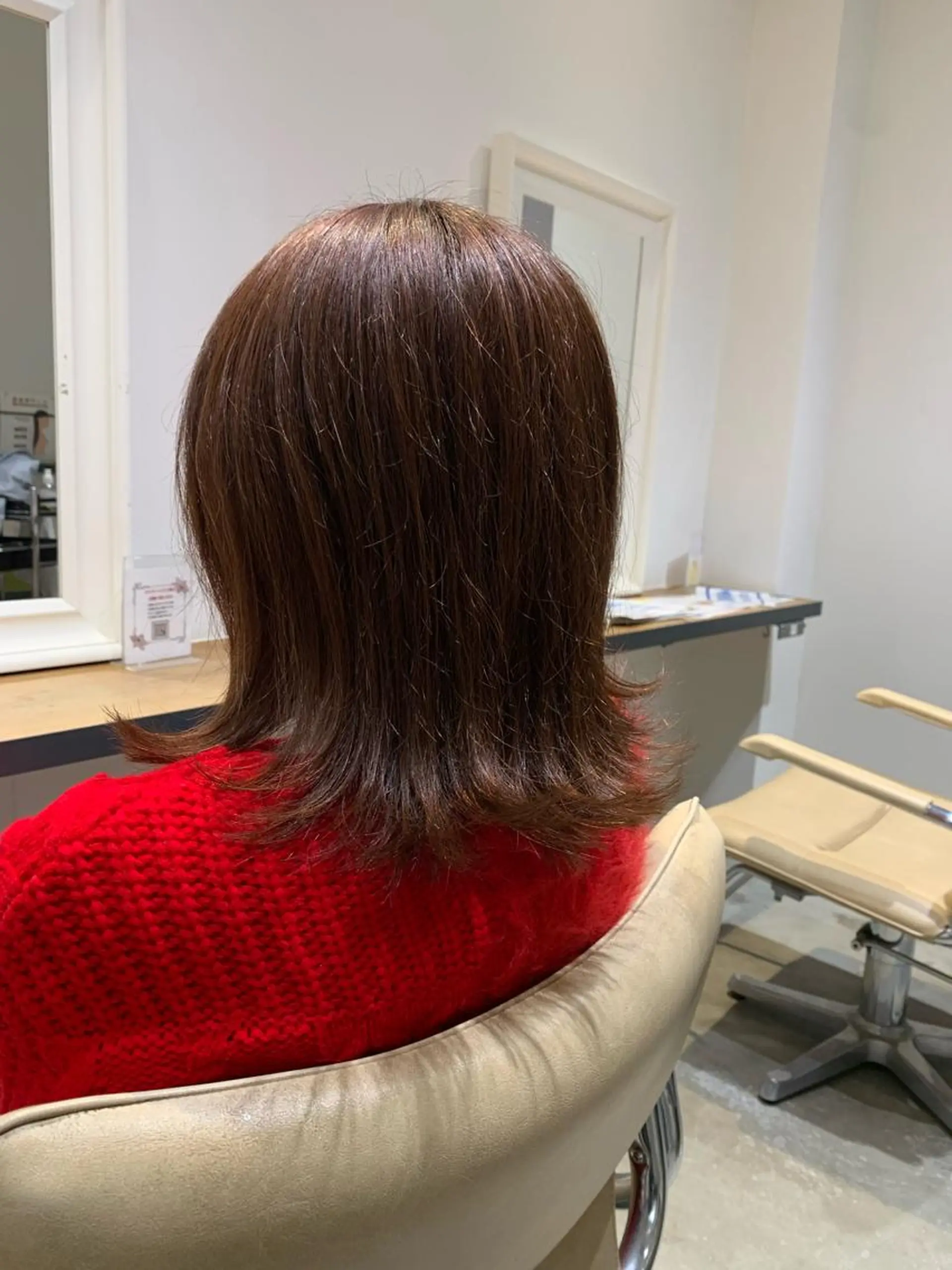 ミディアム 外ハネヘア BEAUTY HAIR SALON OPERA所属・水戸/似合わせカット /Rukaのヘアスタイル