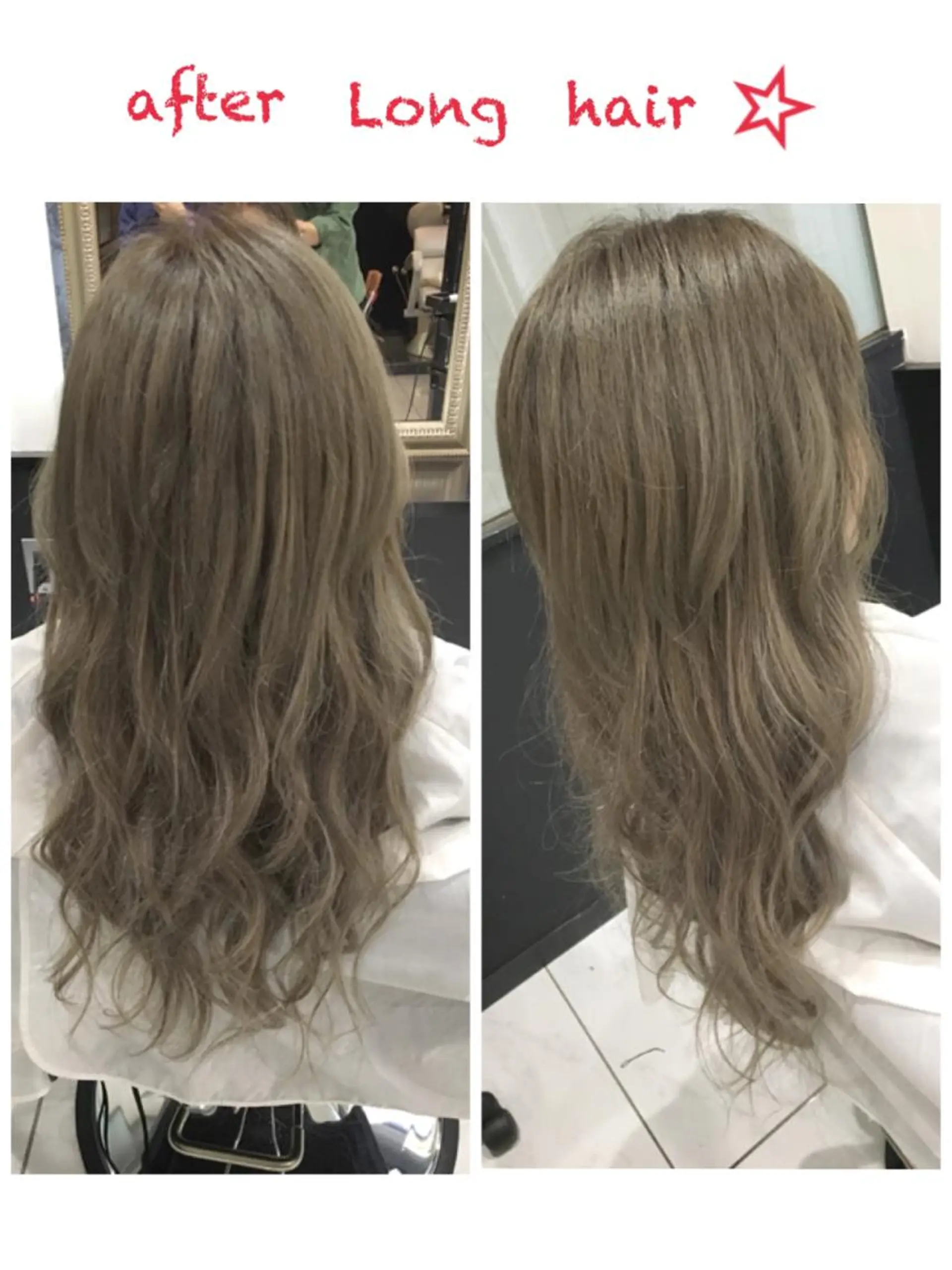 カラー 透明感カラー グレージュ 外国人風カラー 🦖店長🦖pino #しのだスペシャルのヘアスタイル