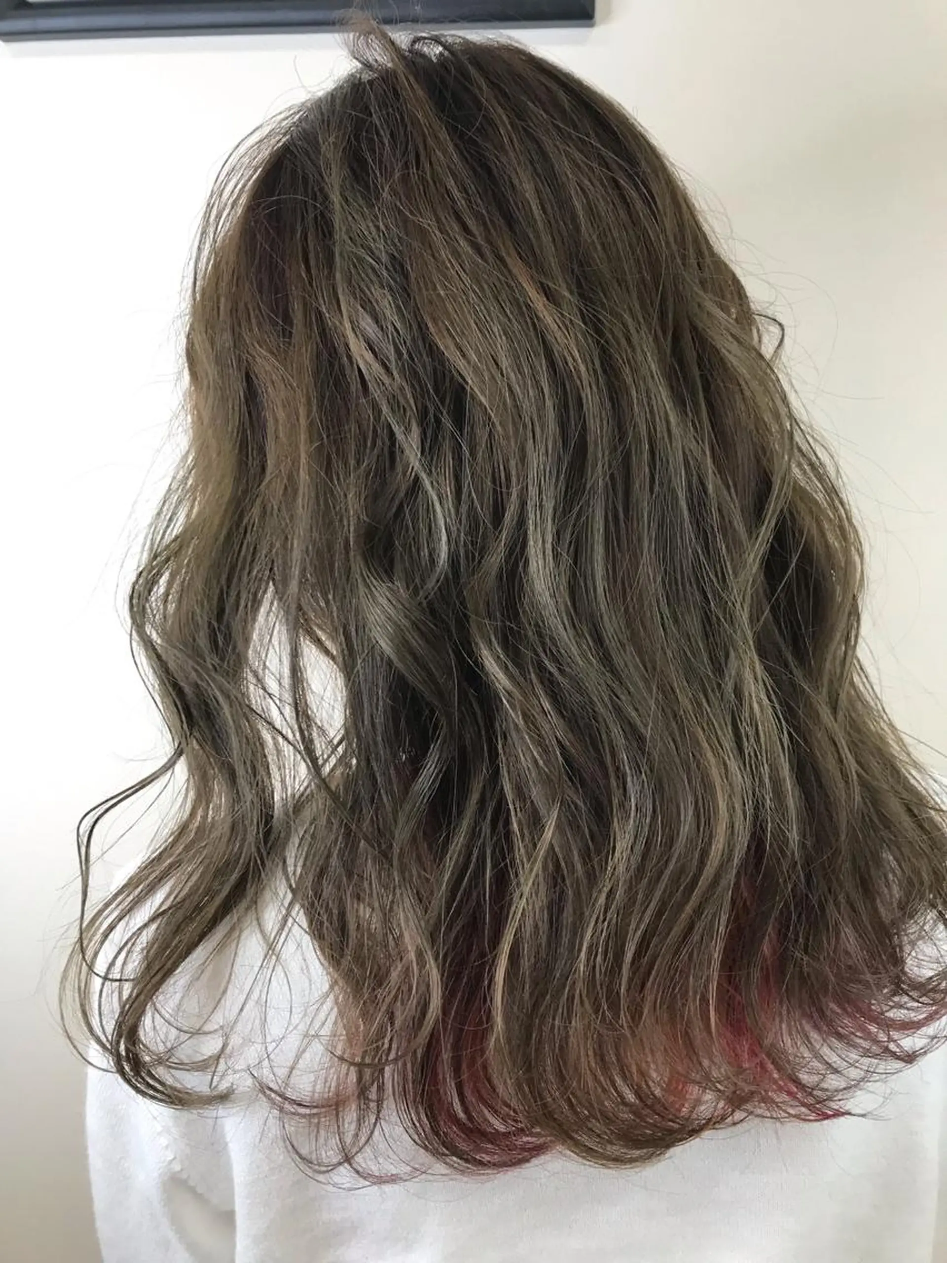 セミロング カラー カット ヘアカラー トリートメント Lien 深井店のヘアスタイル