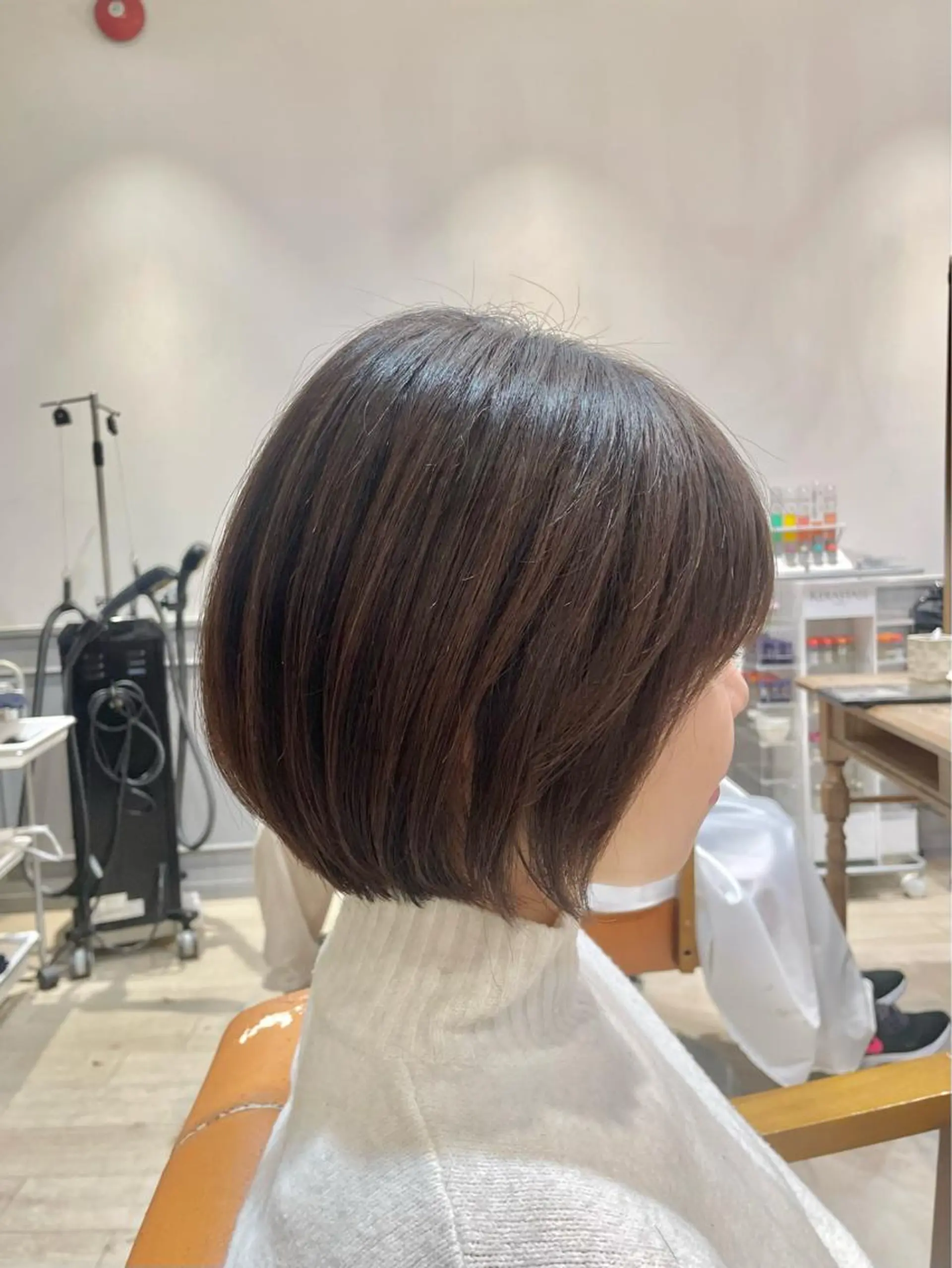 ショート カラー ⭐️小顔ショート⭐️ 大鷲拓海のヘアスタイル