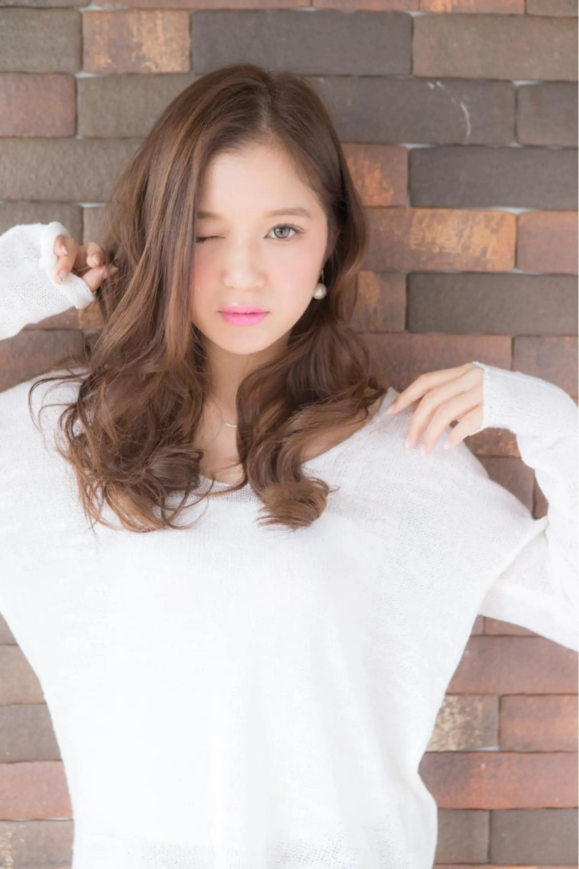 セミロング セミロングパーマ ボブ くびれヘア エクステ ハイライト カット パーマ エリアNo.1人気✨ ブリッツレボ☘️のヘアスタイル