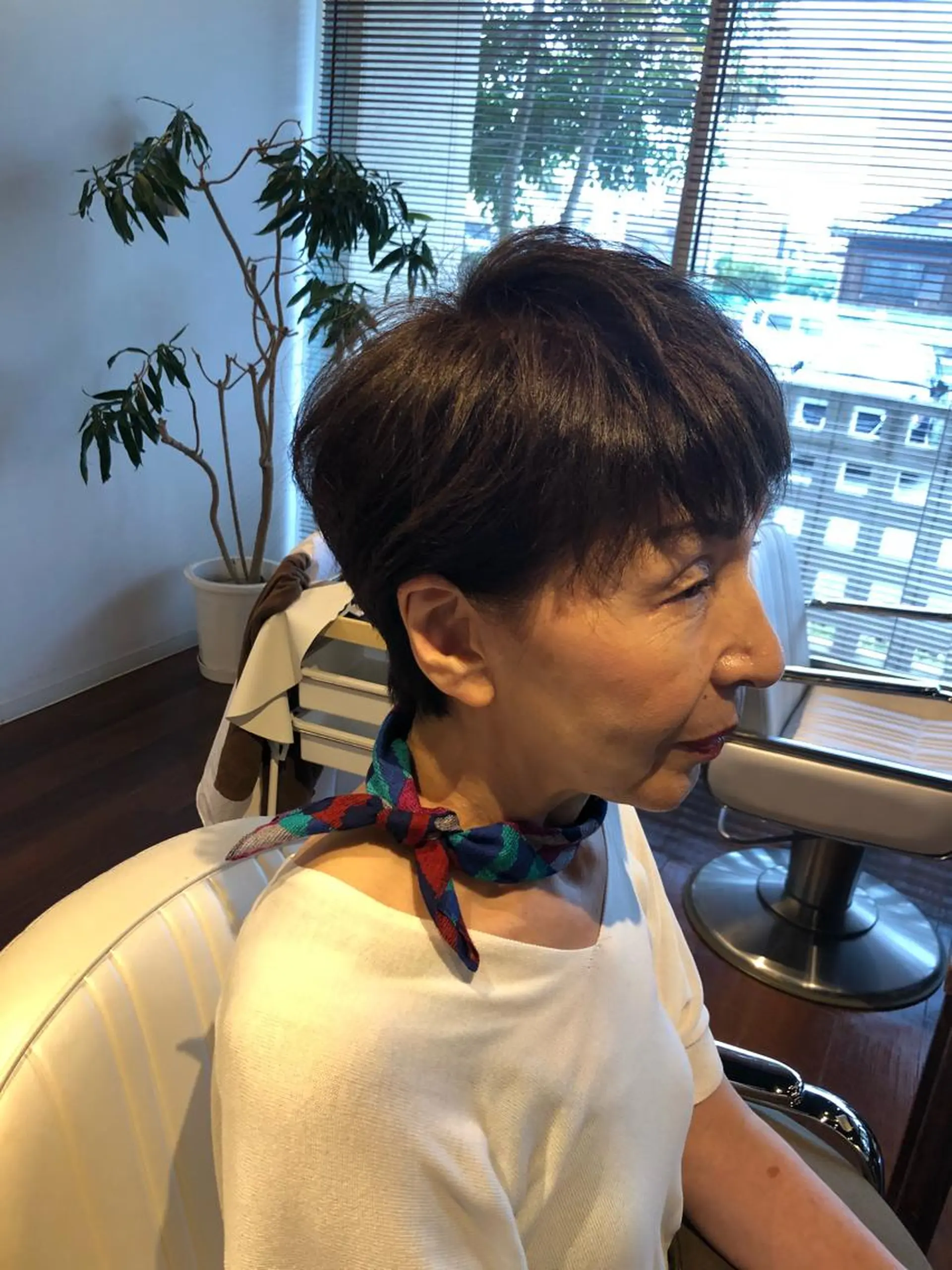 ショート カット そそ　喜 多のヘアスタイル