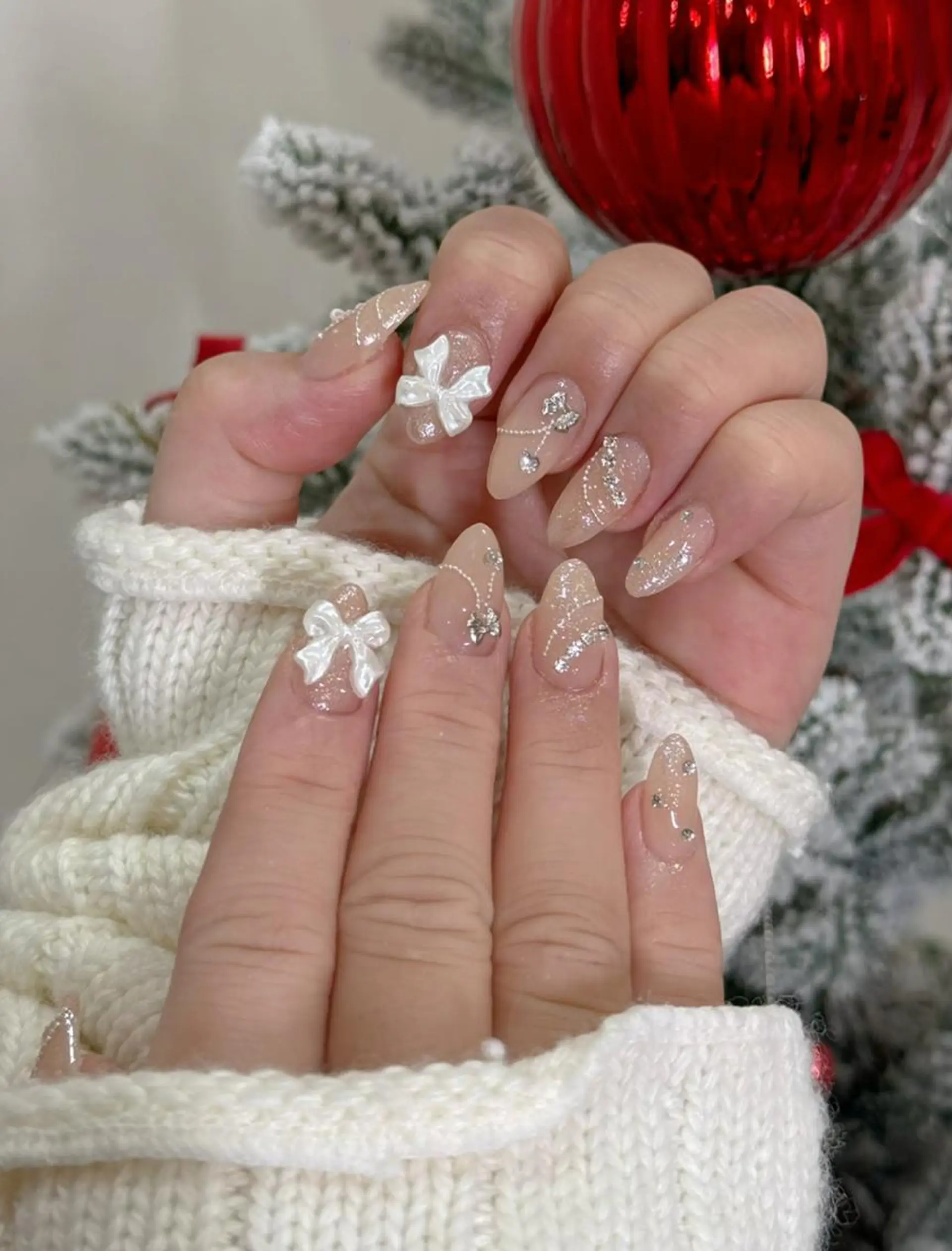 ネイル アートネイル オーロラネイル ブルー チークネイル フットネイル NAILS168 新大久保店のネイルデザイン