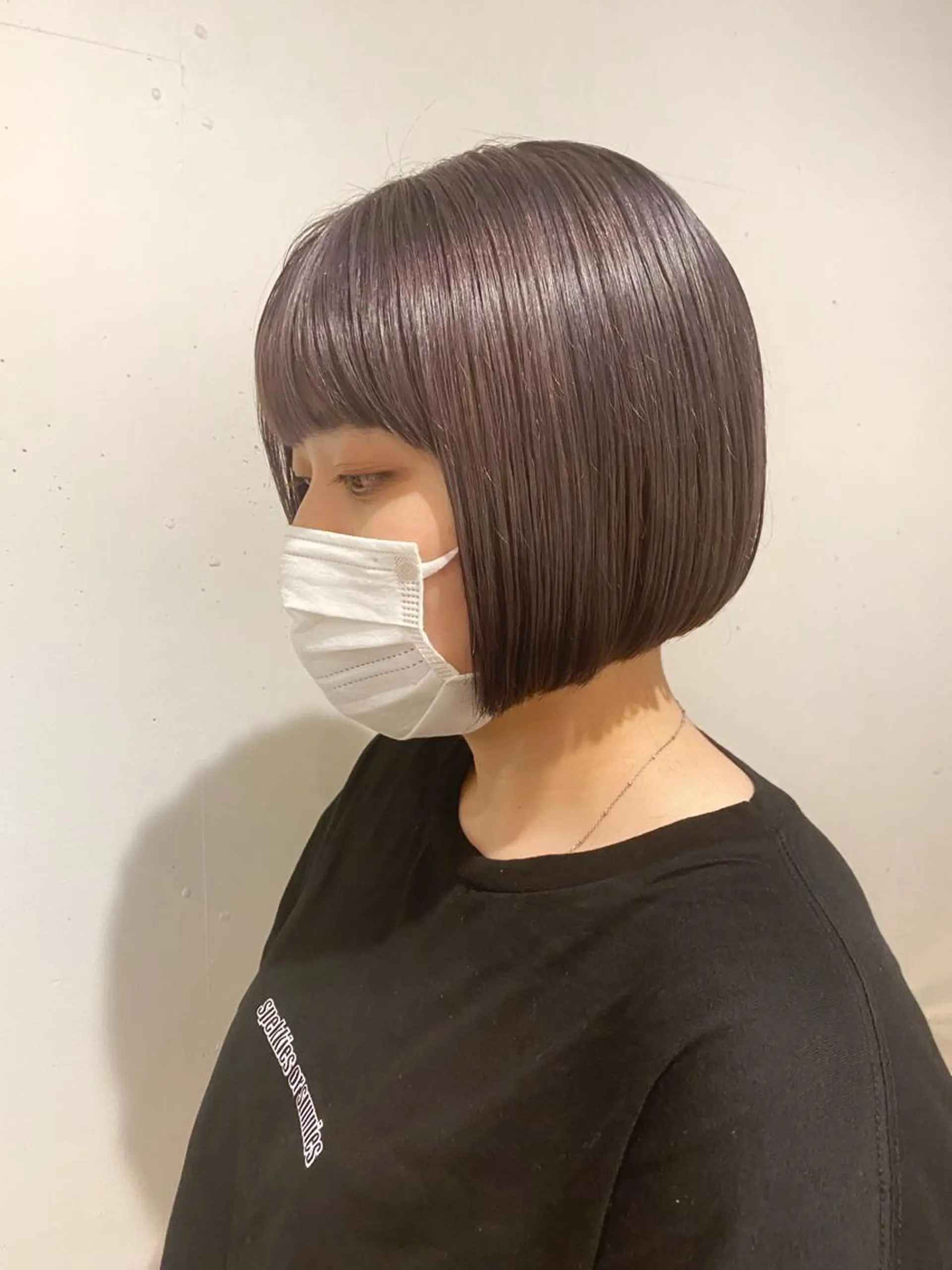 カラー shiori ﾍﾞｰｼﾞｭｶﾗｰのヘアスタイル