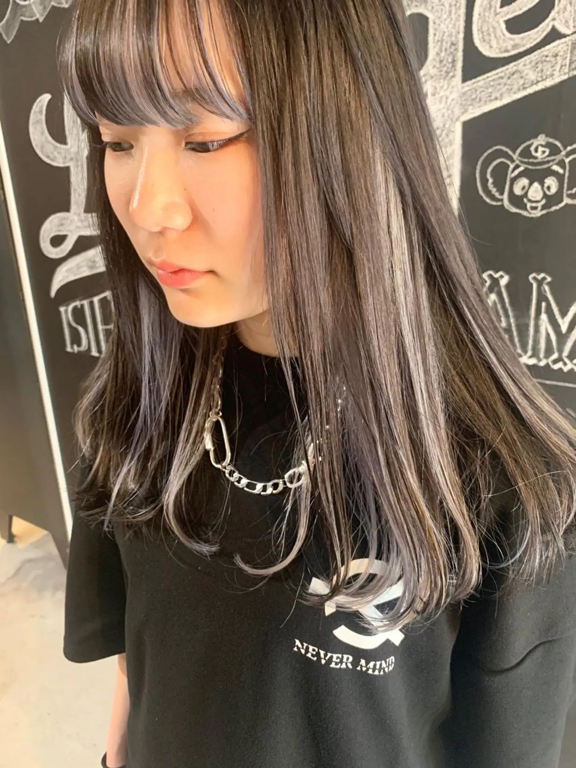 ロング カラー メンズヘア/レイヤー /ボブ山内春輝のヘアスタイル