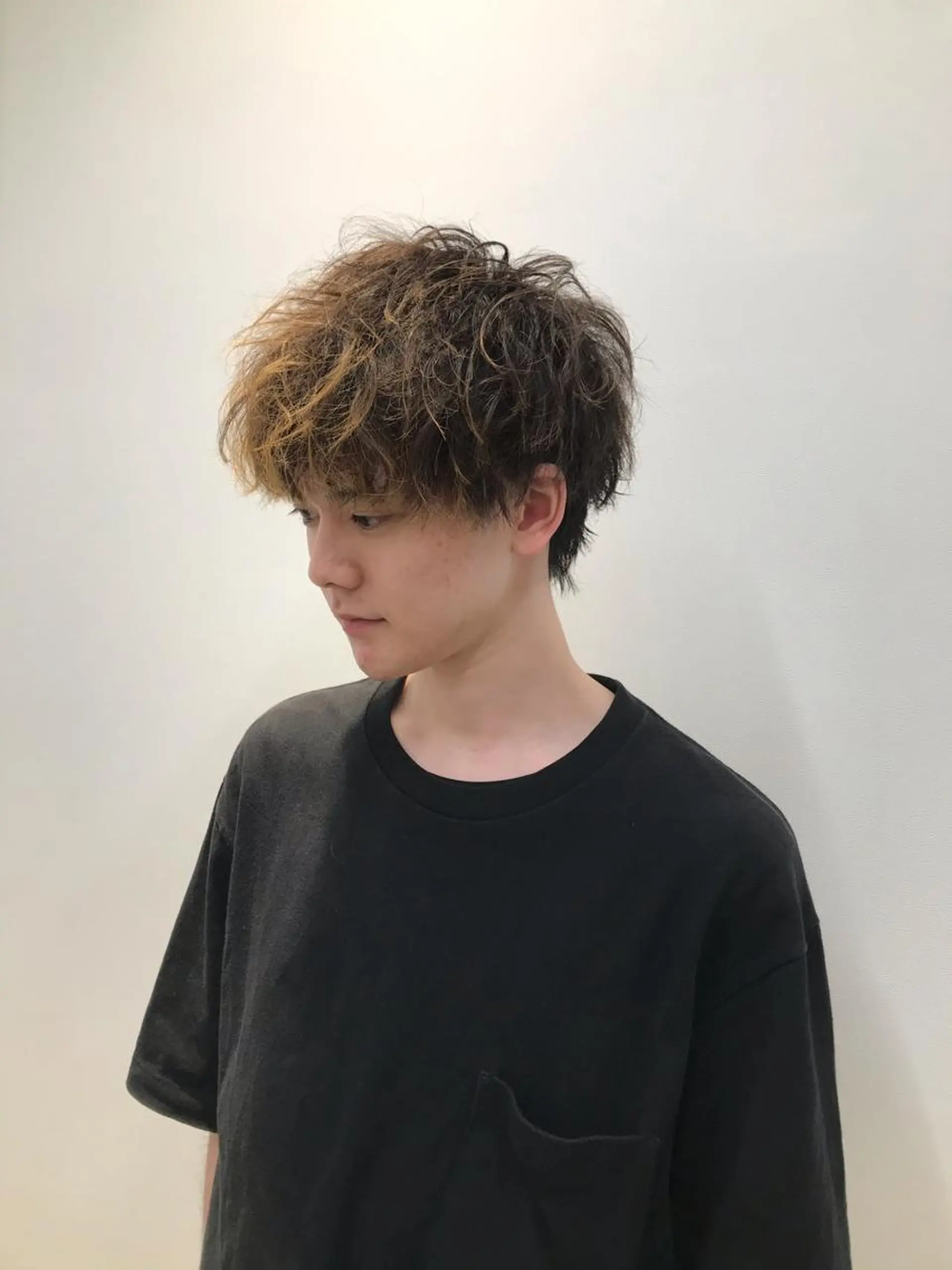 ショート パーマ メンズ ショートヘア相談所✨ 澤里大のヘアスタイル