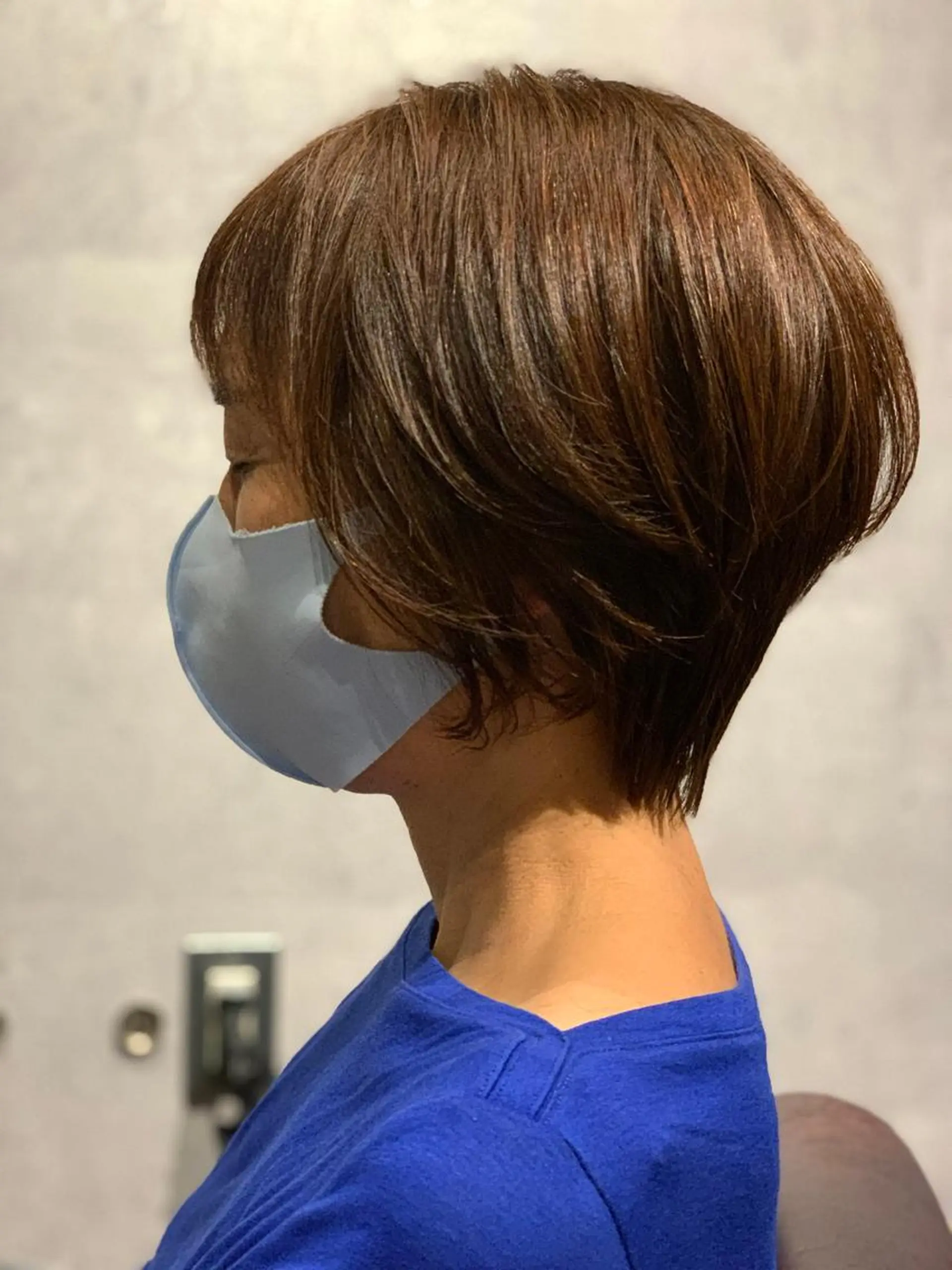 ショート hair make salon Frip所属・金久保亮/パパ美容師 /パーマ/髪質改善のヘアスタイル