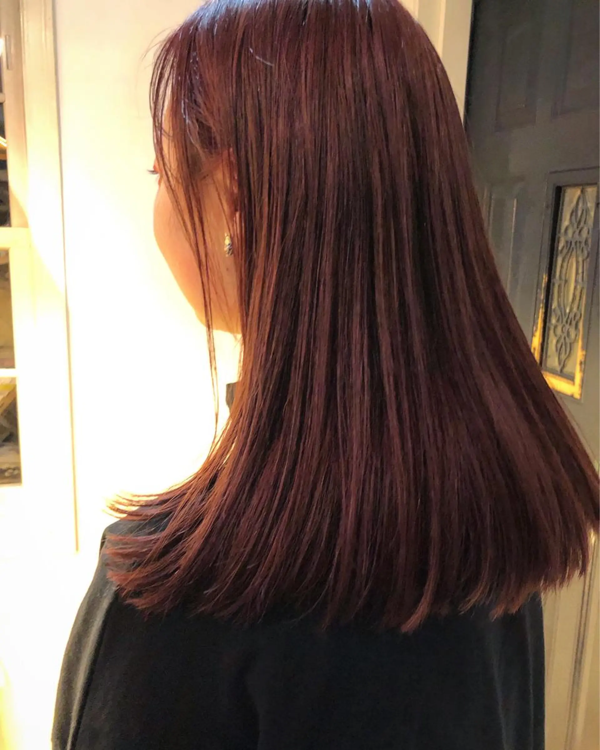 ロング カラー eri kinjoのヘアスタイル