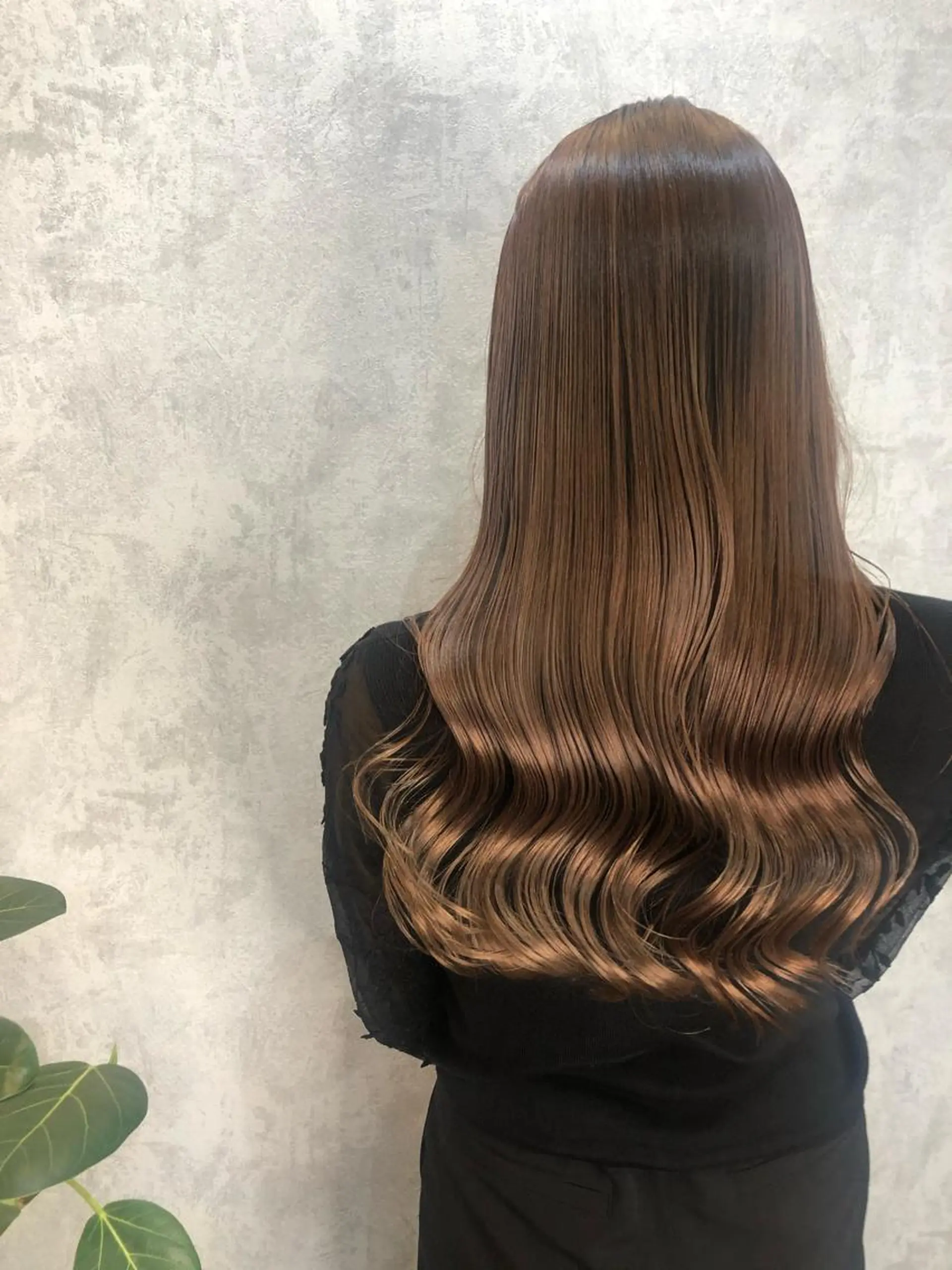 ミディアム カラー olino 【オリノ】西田辺のヘアスタイル