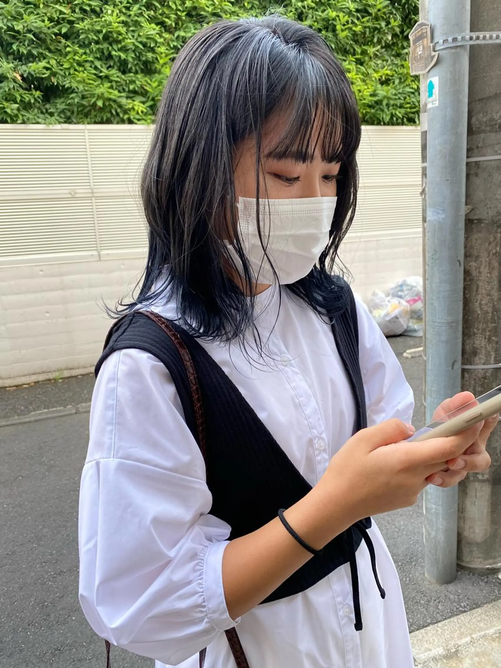 ミディアム カラー 🟩くすみカラー/ボ ブ/ショート/大司のヘアスタイル