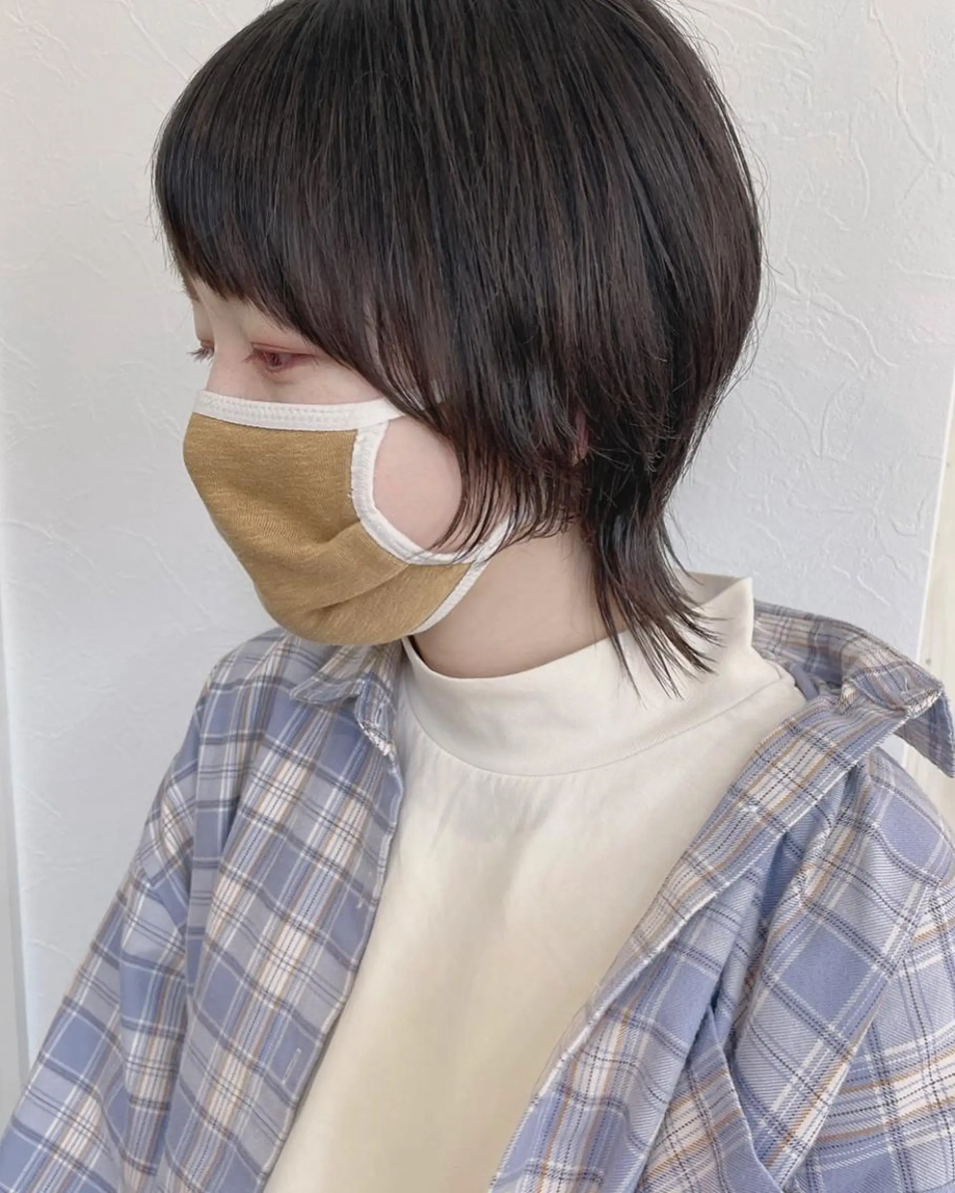 ショート ウルフカット カット トリートメント キノシタ マユのヘアスタイル