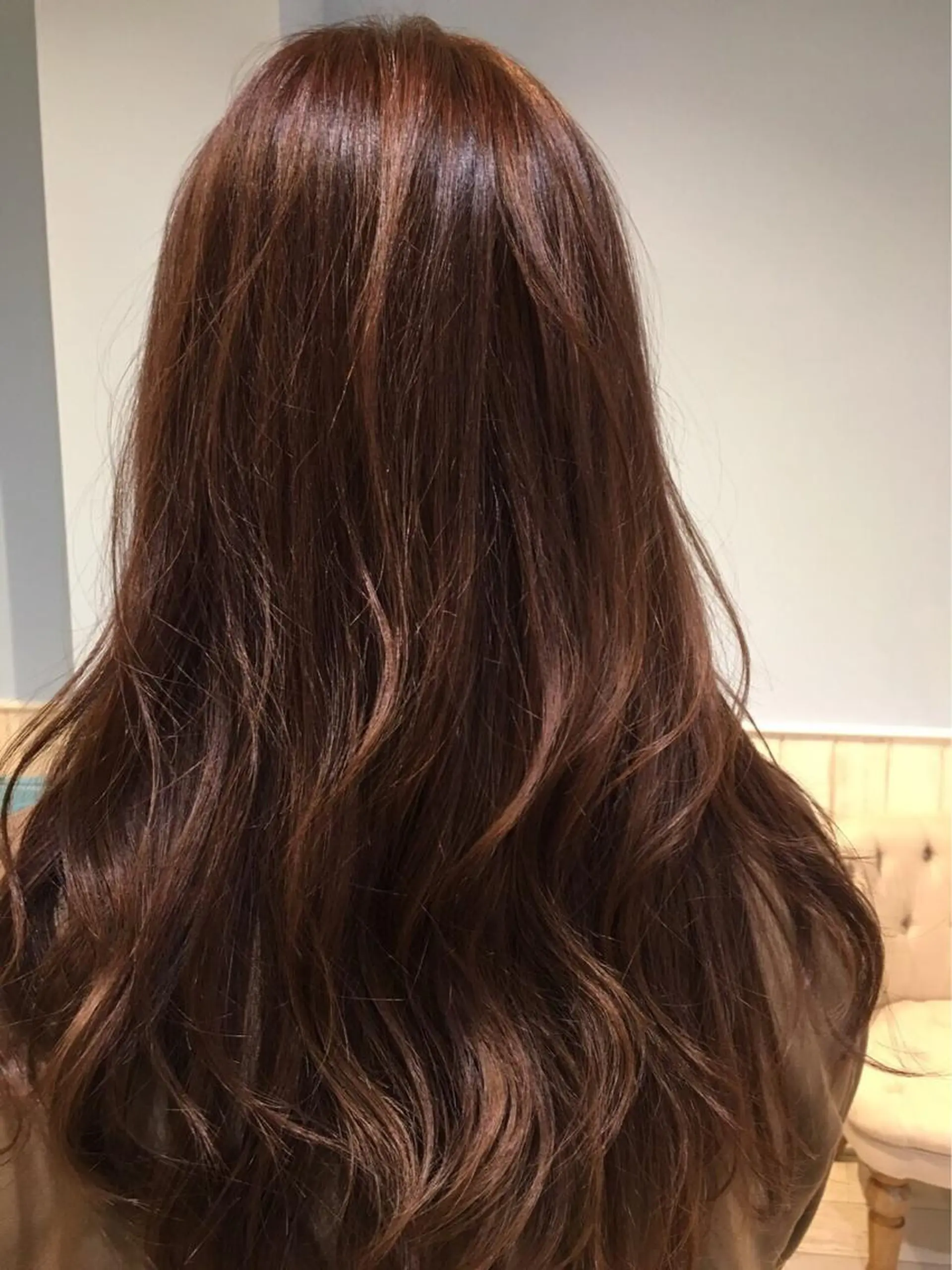 ロング カラー ハイライトカラー ハイライト 小林 永佳のヘアスタイル