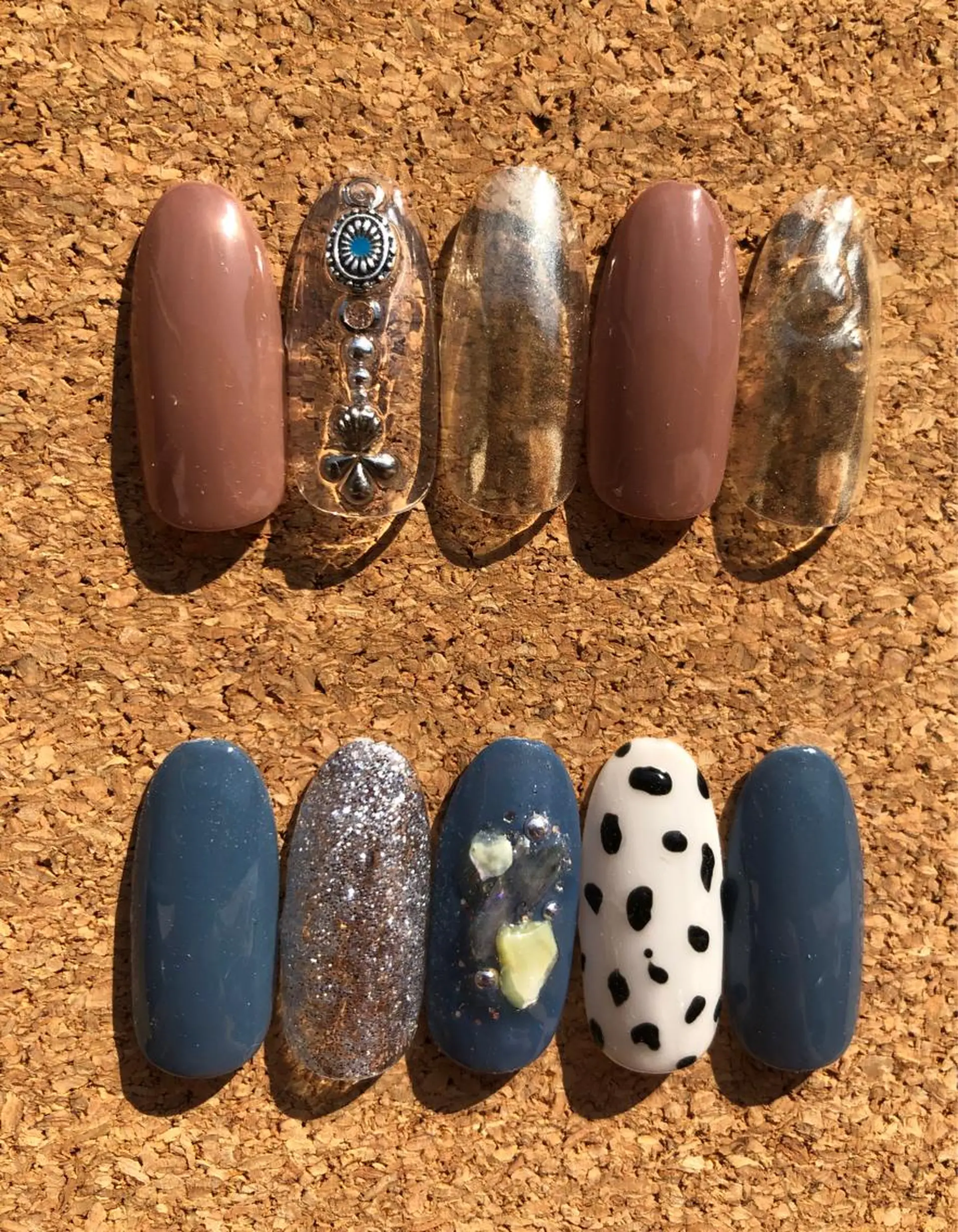 ロング ネイル アートネイル ミラーネイル シンプルネイル ハンドネイル LUNE NAILのその他イメージ