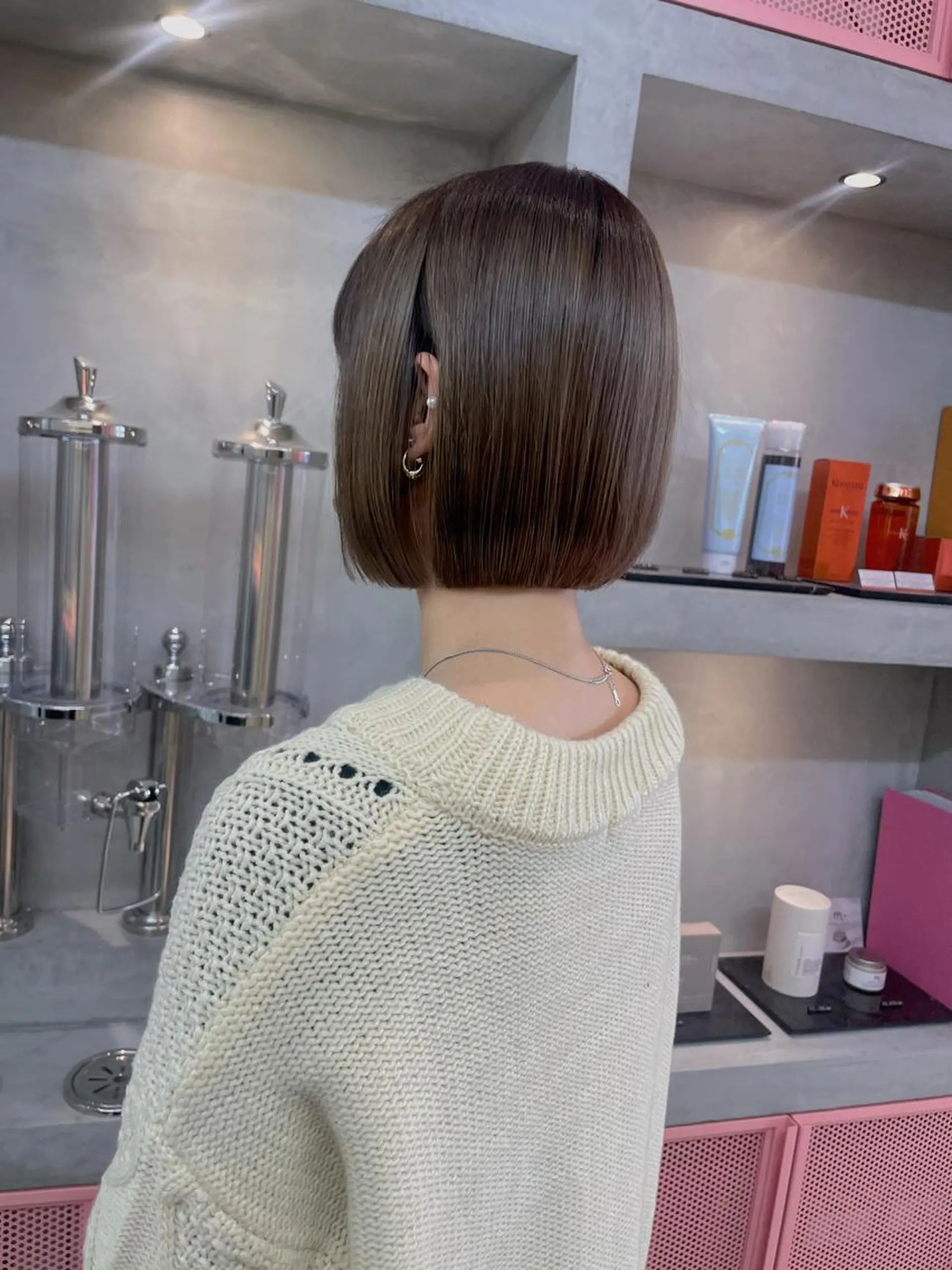 ショート Misaki /ボブ/縮毛矯正のヘアスタイル