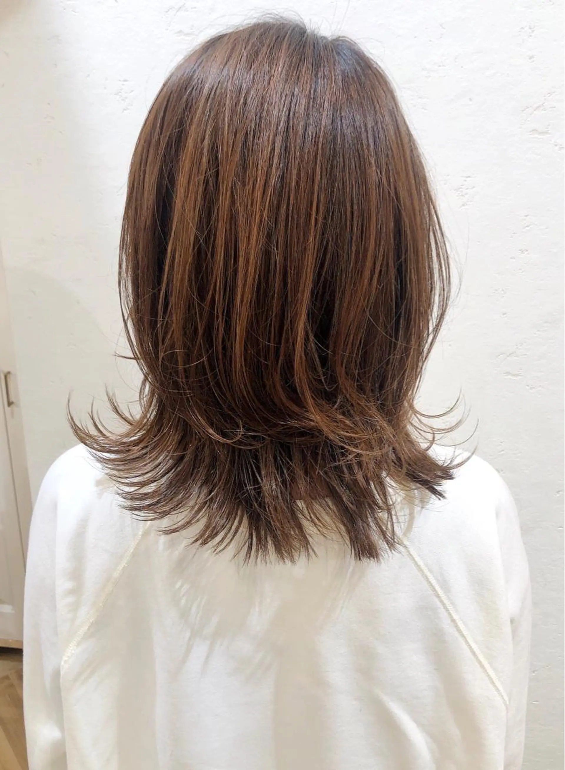 ミディアム カラー パーマ ヘアアレンジ ヘアカラー トリートメント ヘアセット Londideal 高橋ヒロシのヘアスタイル