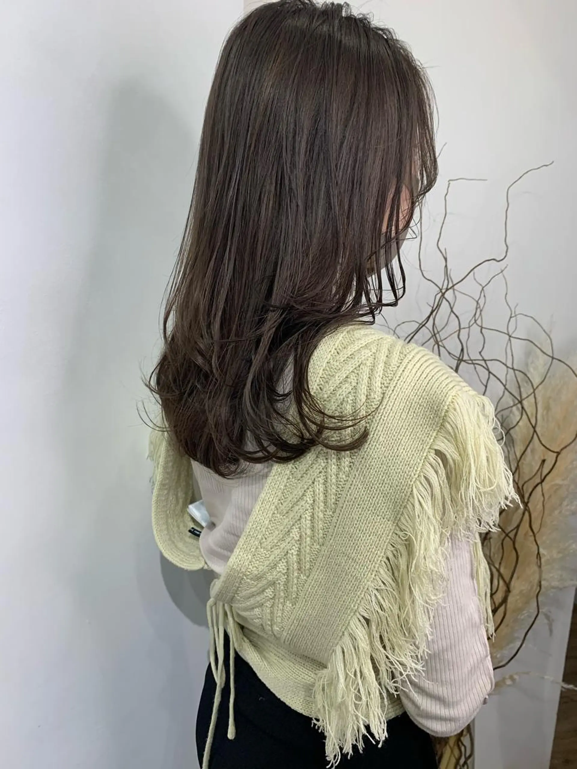 セミロング カラー ヘアカラー レイヤー/顔周り /AKARIのヘアスタイル