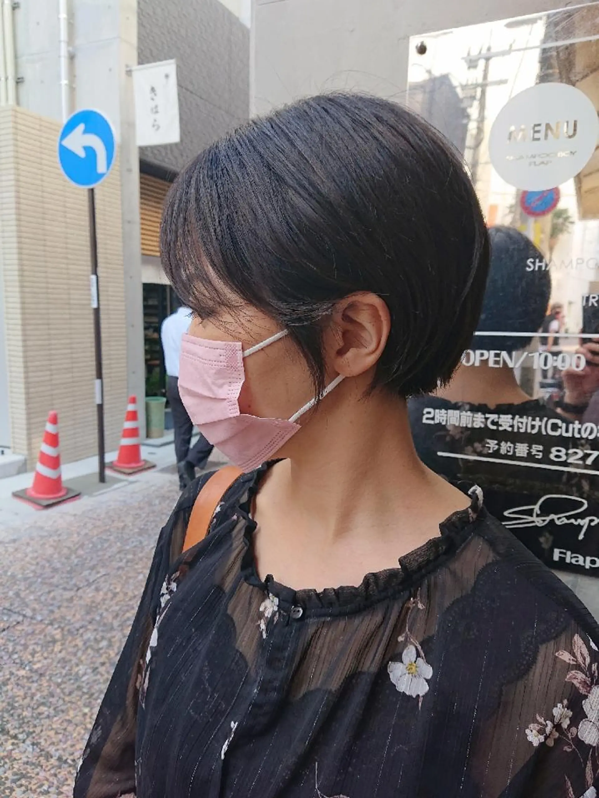 ショート カラー ブラウンカラー ダークブラウン ショートヘア 「sumi」 AMIのヘアスタイル