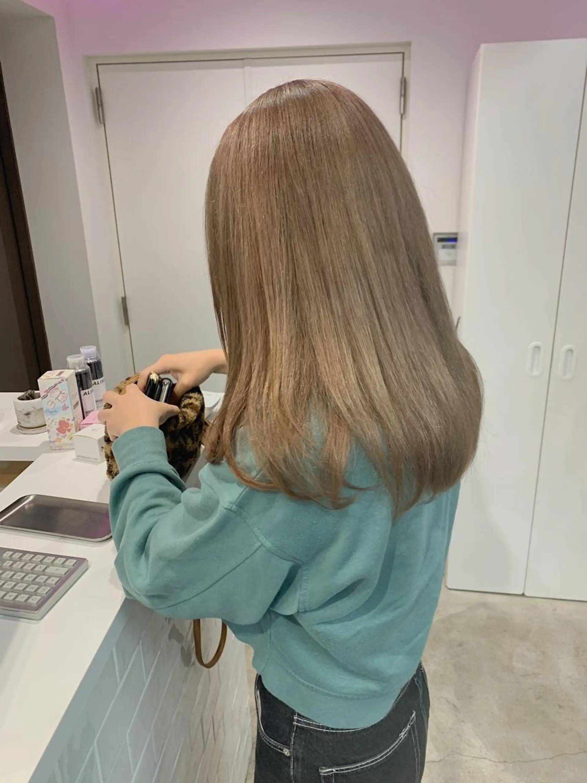 ミディアム 韓国風/髪質改善 赤み消し✨junkiのヘアスタイル