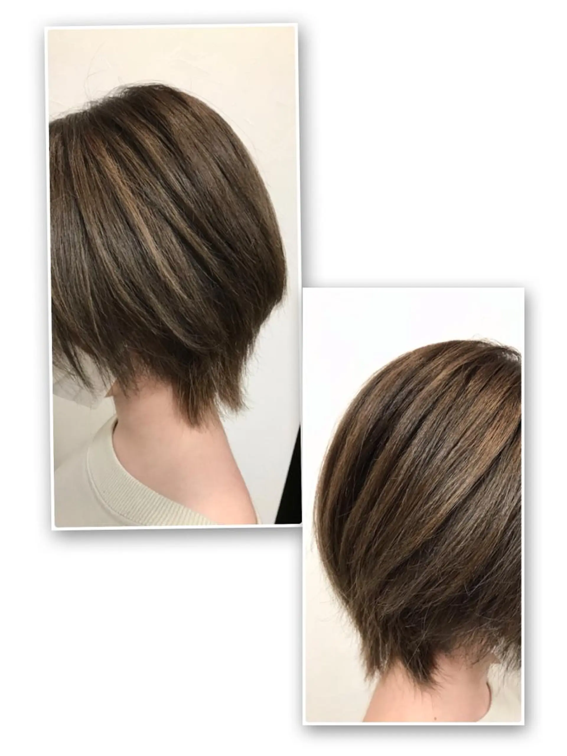 ショート カラー 小林 由里香のヘアスタイル