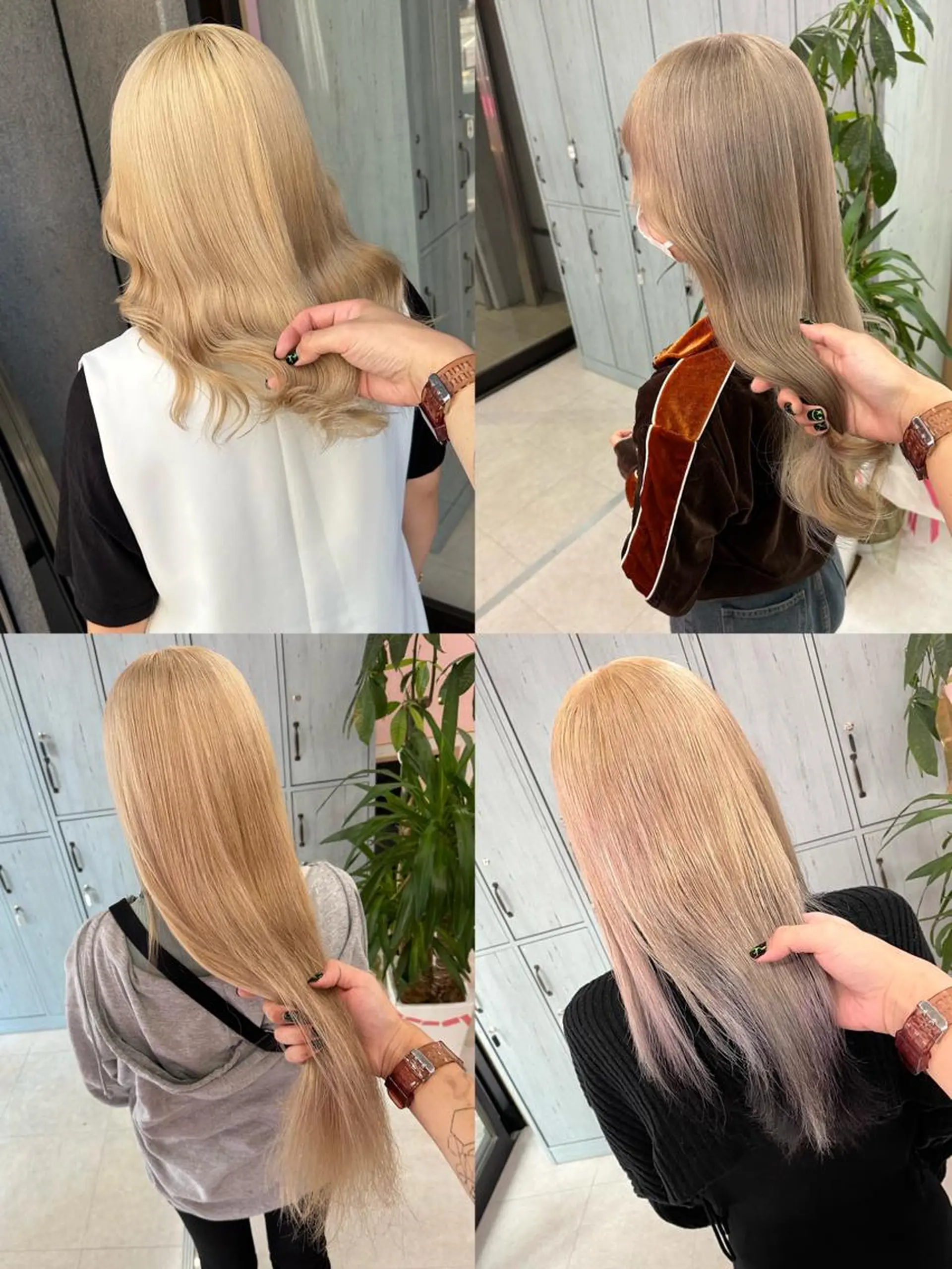 ロング カラー ブリーチ✖️レイヤー MANATO🎨🌈のヘアスタイル