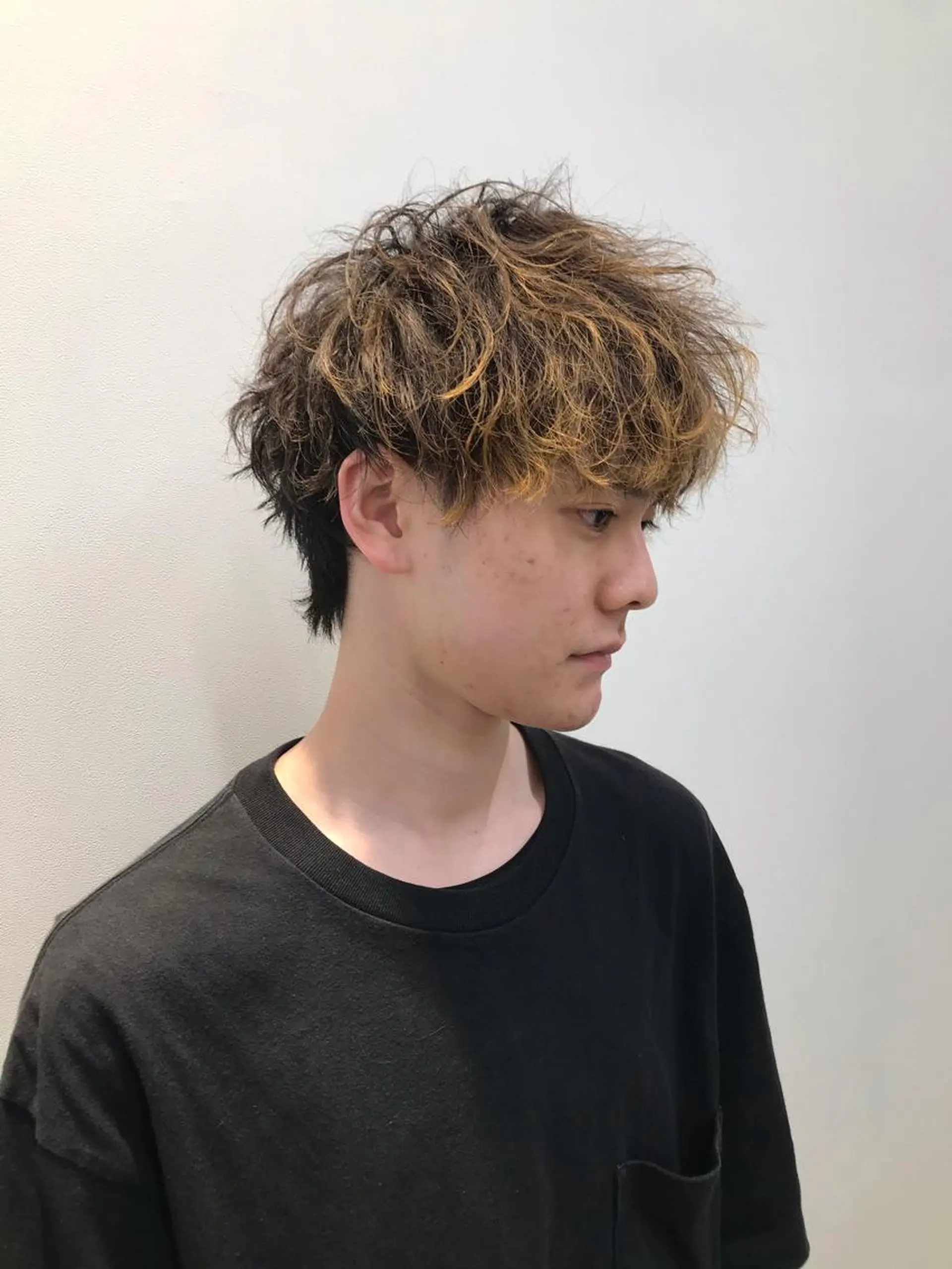 ショート パーマ メンズ ショートヘア相談所✨ 澤里大のヘアスタイル