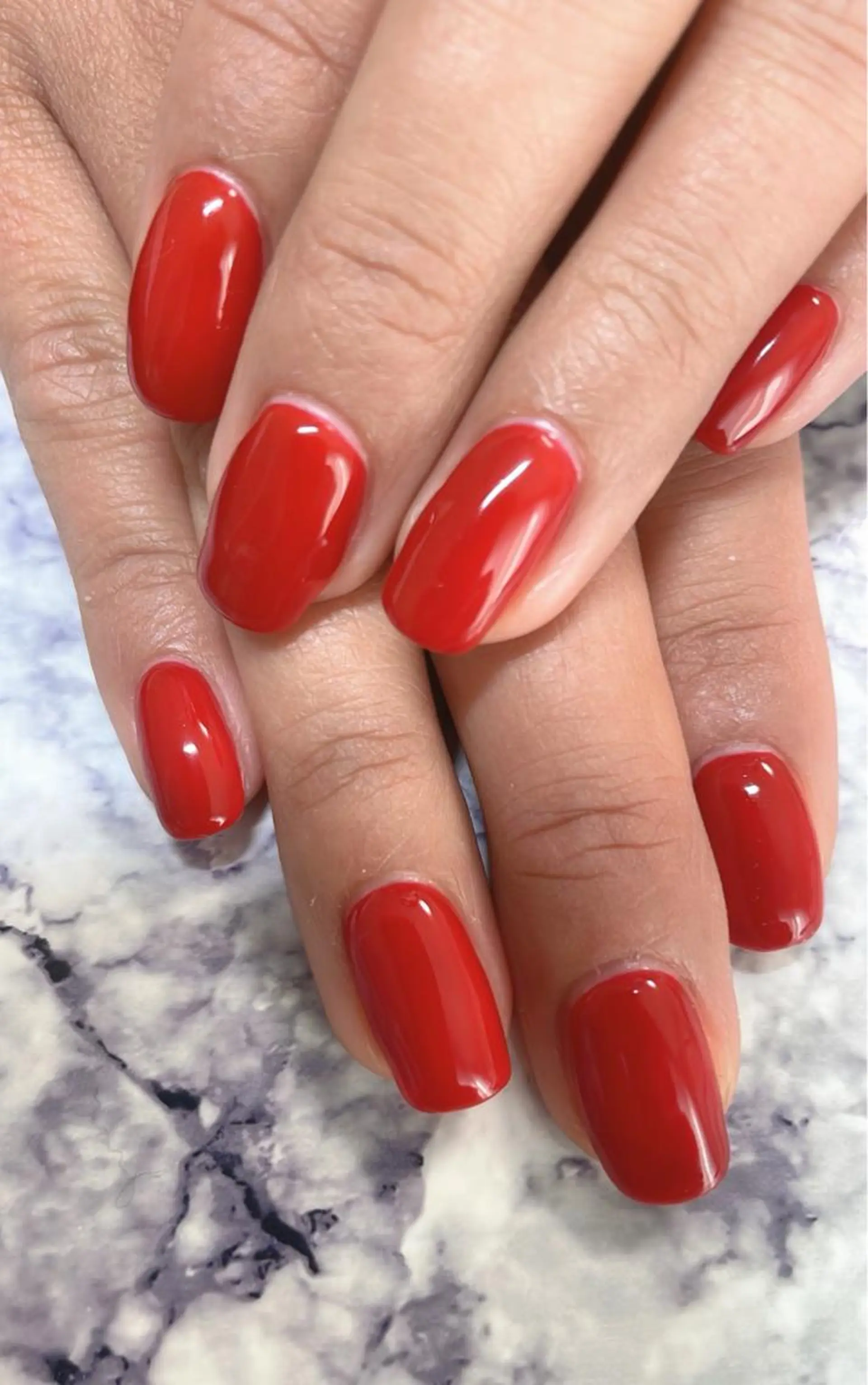 セミロング ハンドネイル 島村 真由紀のネイルデザイン