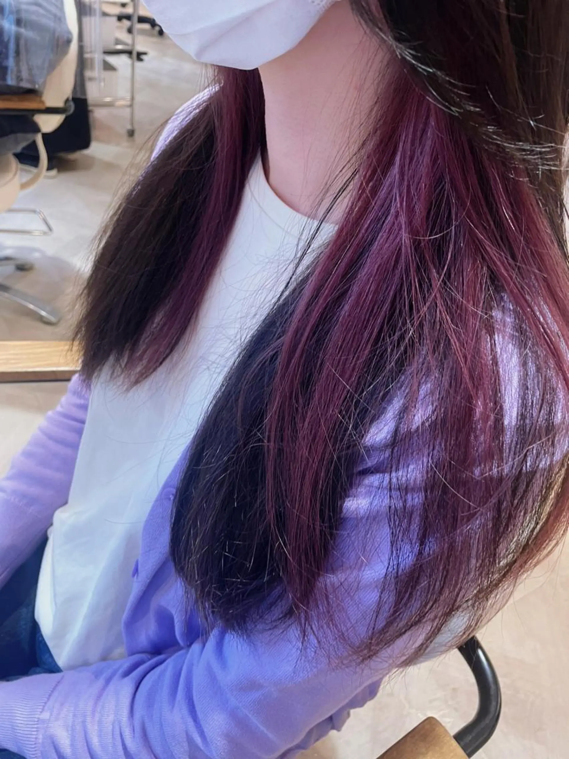 カラー ミディアム パーマ ヘアアレンジ アイブロウ マツエク・マツパ ミディアムパーマ バレイヤージュ ブリーチ ケアブリーチ デザインカラー カット ヘアカラー トリートメント 初めでも安心🌟 newi町田✂のヘアスタイル
