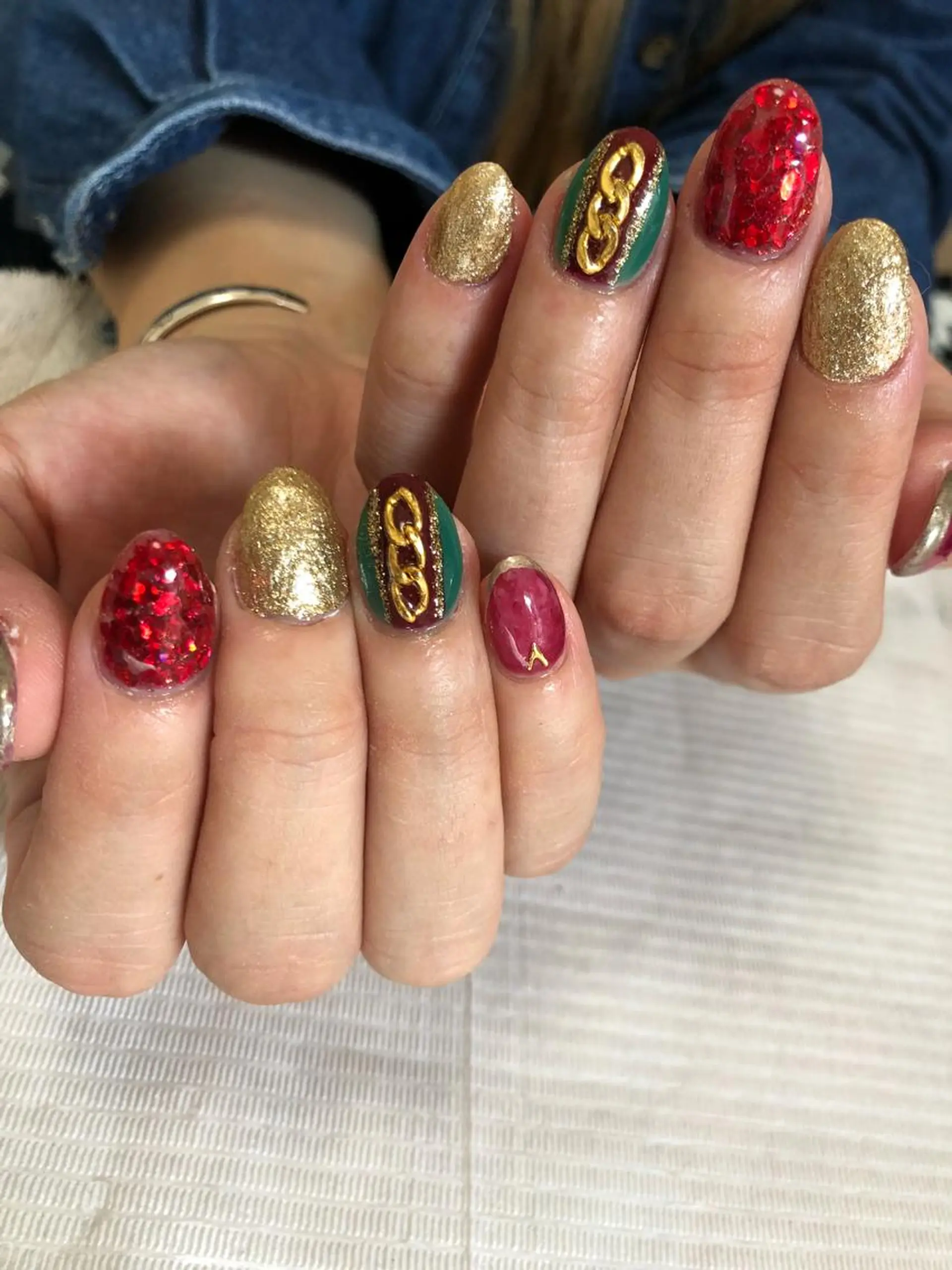 ネイル ハンドネイル 荒井 海輝のネイルデザイン