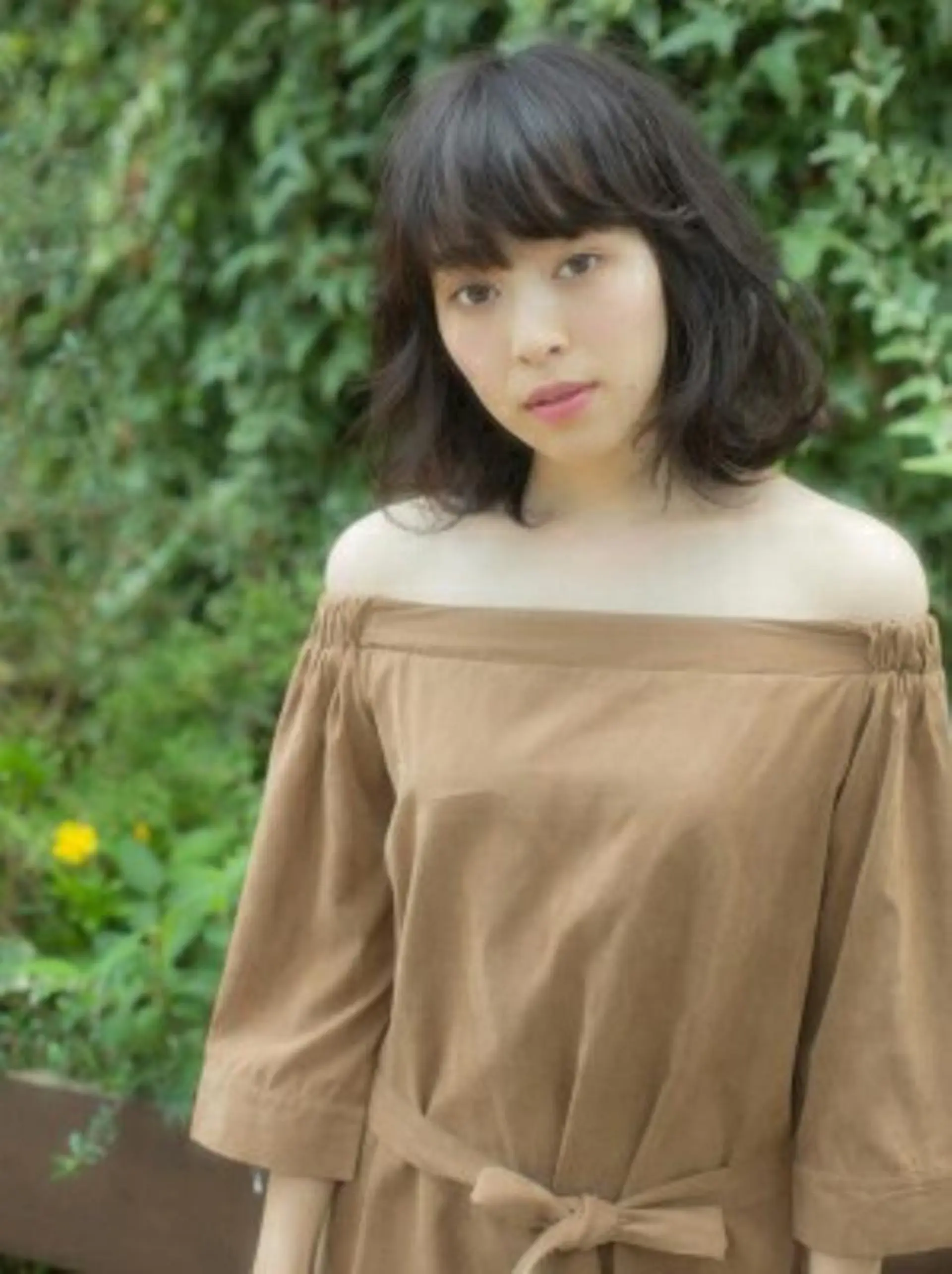 ミディアム カラー セミロング パーマ 髪質改善サロン✨OR ANGE⭐️STARのヘアスタイル