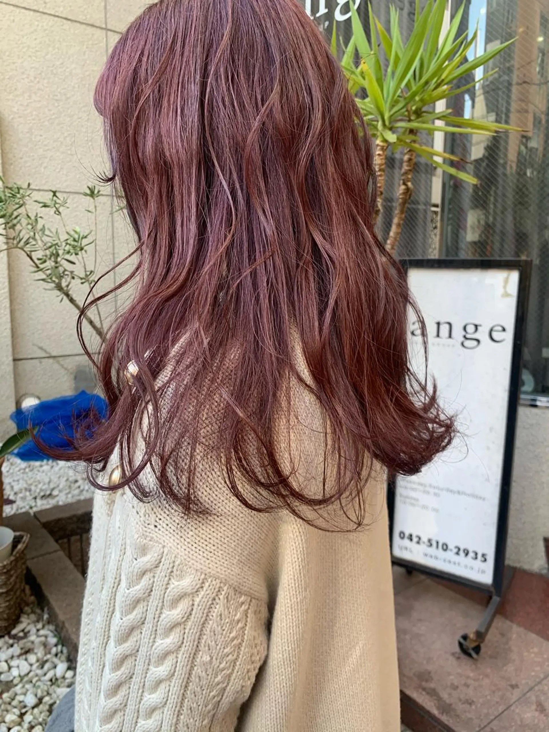 カラー RISAKO 艶髪モテヘア🎀府中のヘアスタイル