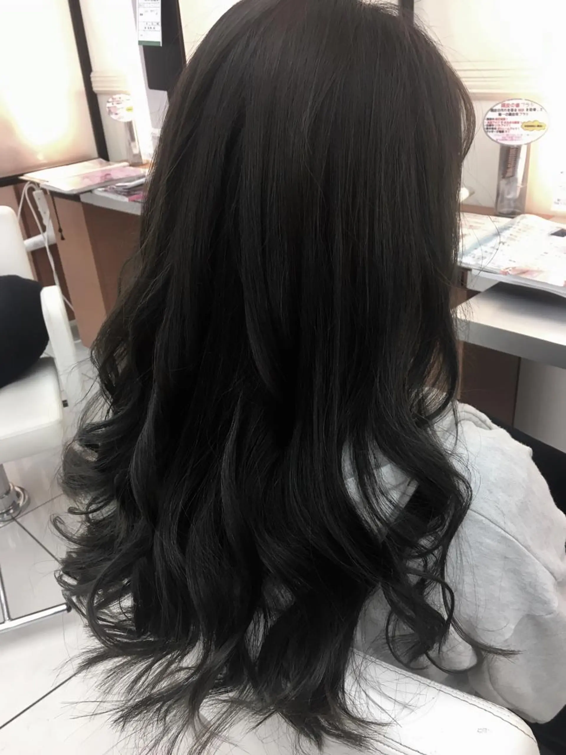 カラー バレイヤージュ ブルーカラー ブルージュ カット ヘアカラー N° jillva ♦️川端裕司♦️のヘアスタイル
