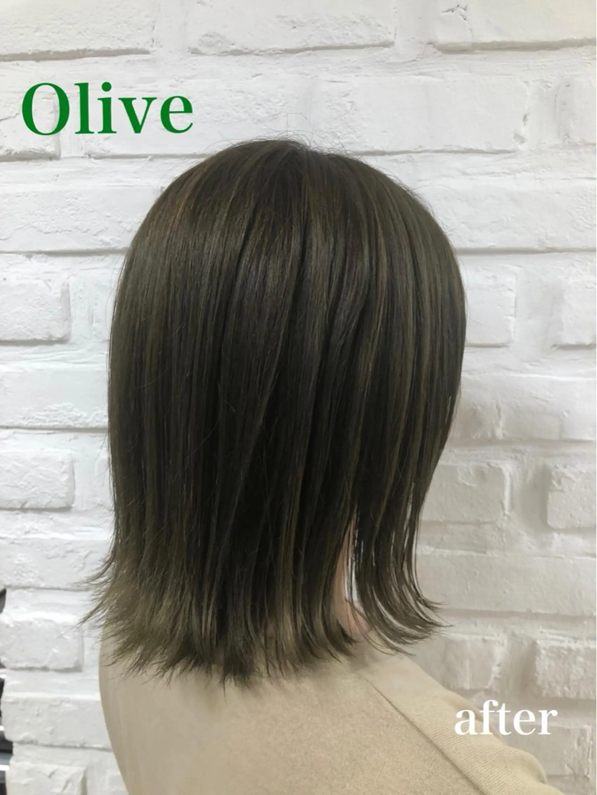 ミディアム カラー 横山 穂高のヘアスタイル