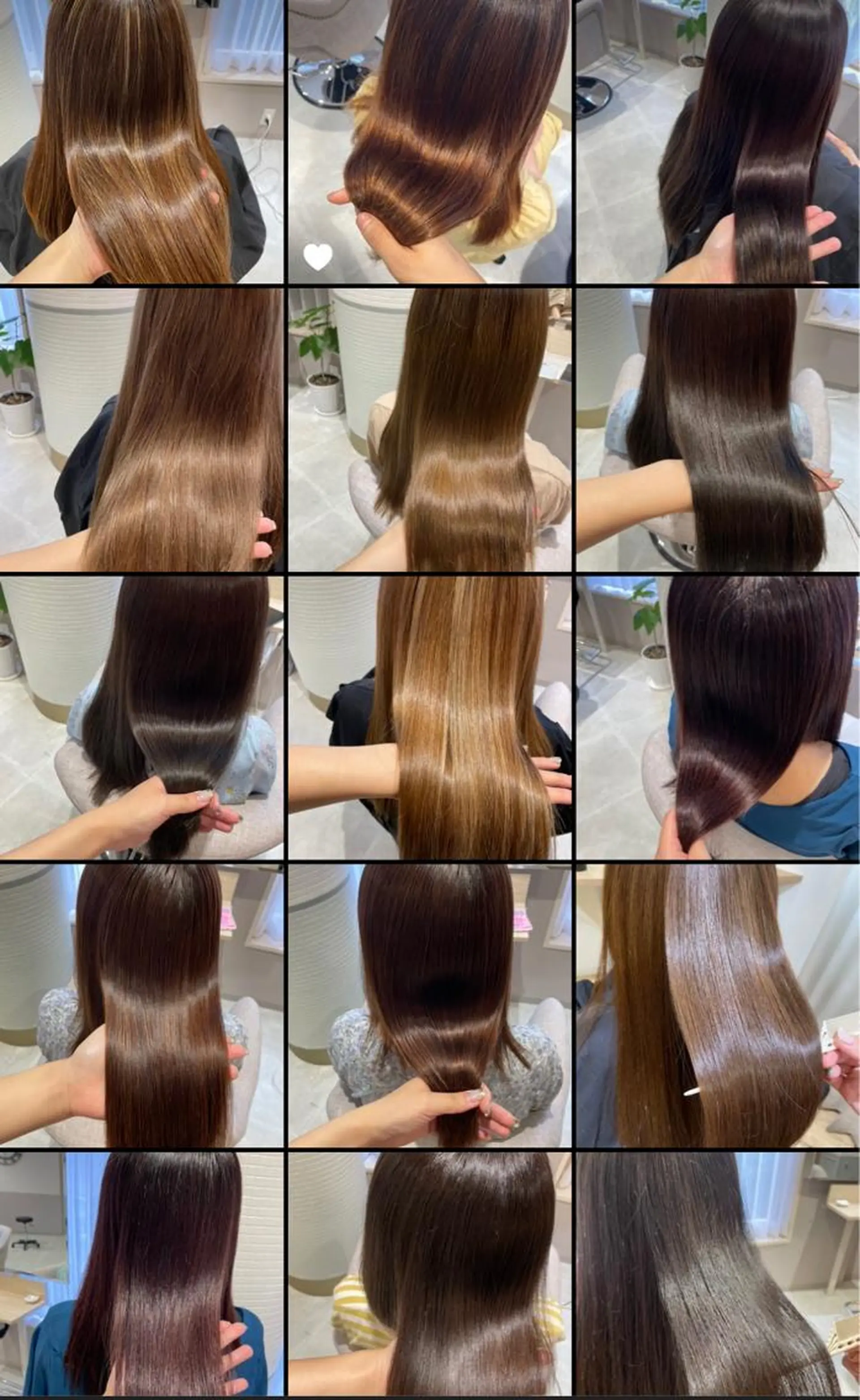 セミロング 縮毛矯正 髪質改善お任せ ください♪ひとみのヘアスタイル