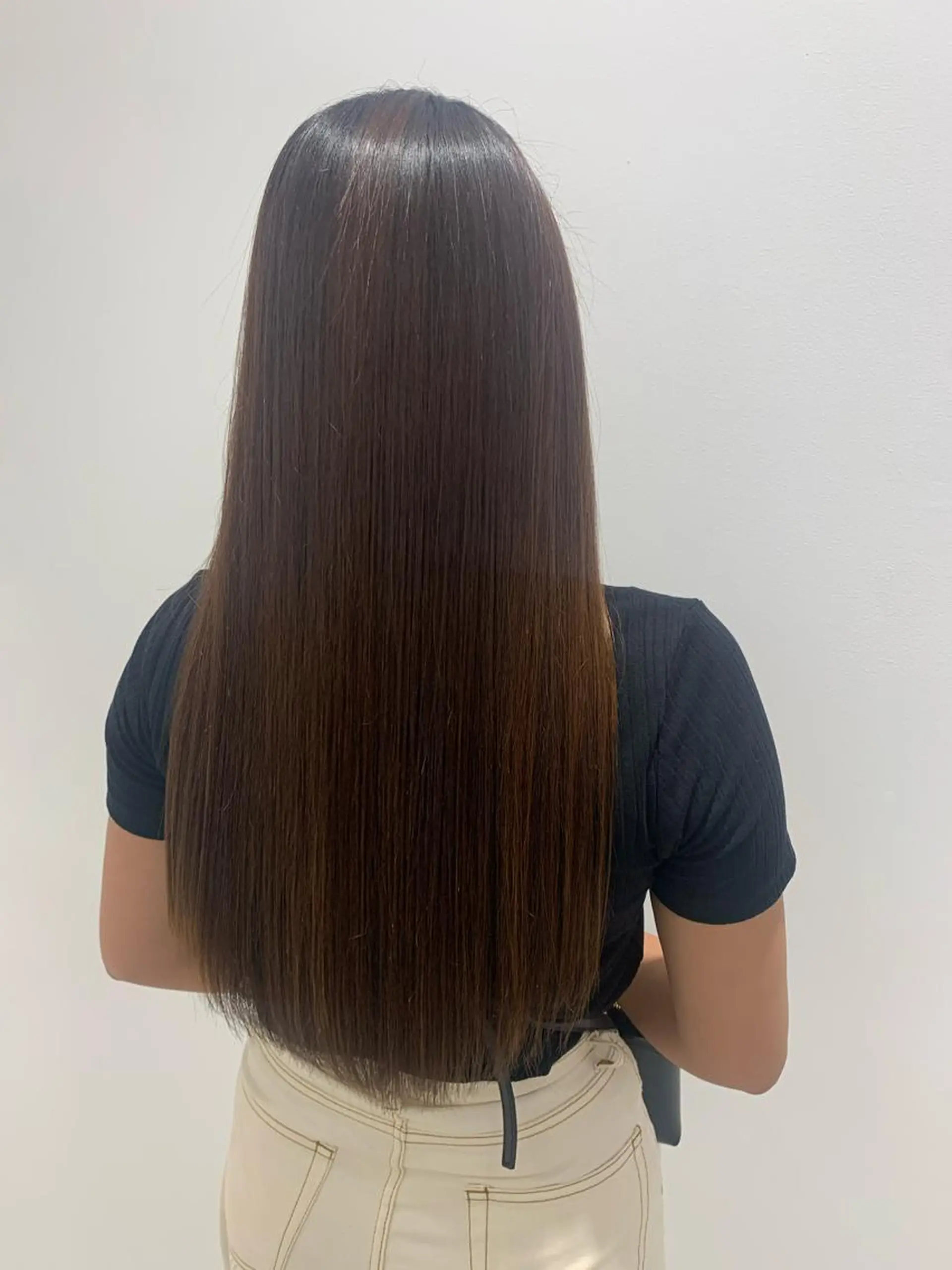 ロング カット トリートメント ボブ/美髪矯正 /佐藤　奈巳のヘアスタイル