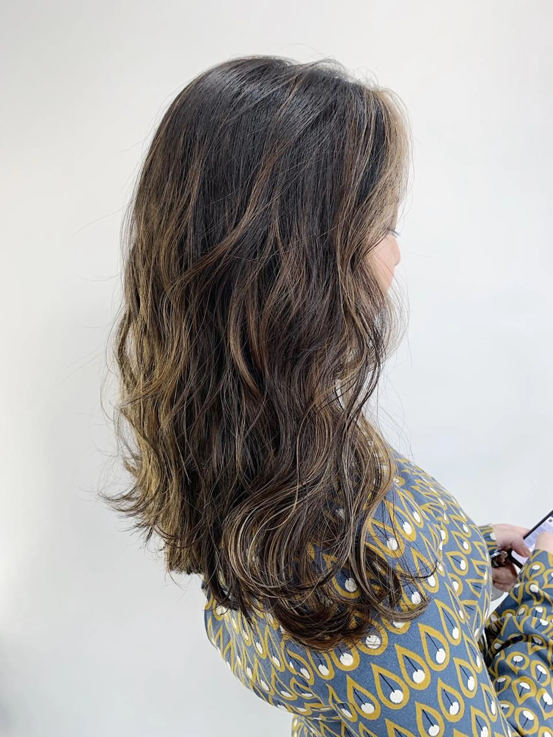 ロング カラー ヘアアレンジ アディクシーカラー ベージュカラー グレージュ ハイライトカラー イルミナカラー ヘアカラー トリートメント ヘッドスパ ヘアセット レイヤーカット/艶髪 🎀笠原 優花🎀のヘアスタイル