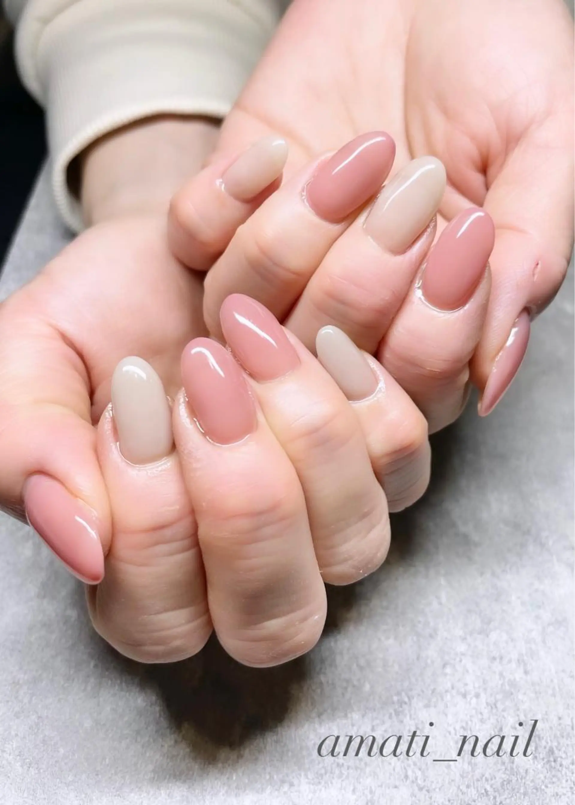 ネイル アニマル柄 マグネットネイル ミラーネイル ニュアンスネイル ワンカラーネイル ハンドネイル amati_nail TAKAKOのネイルデザイン